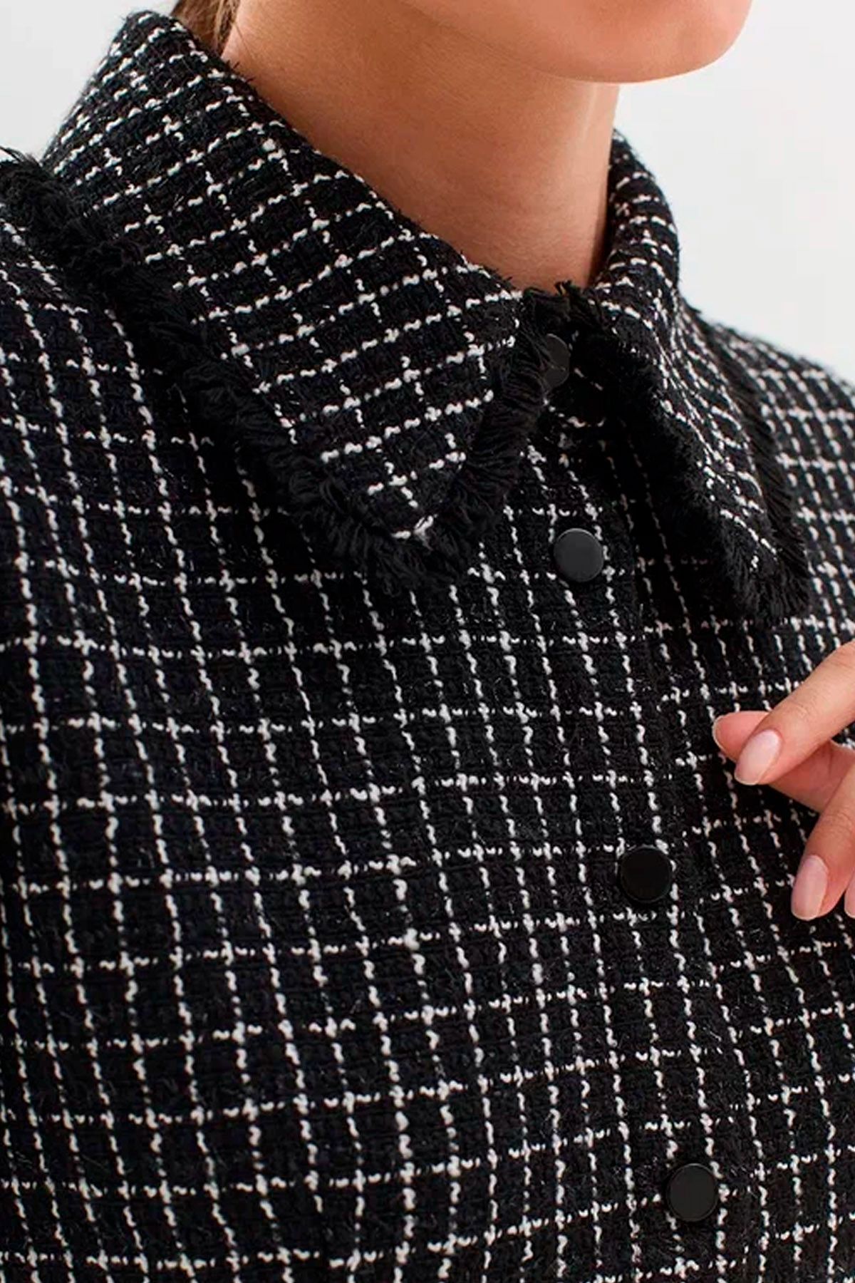 Твидовое платье А-силуэта, 40р