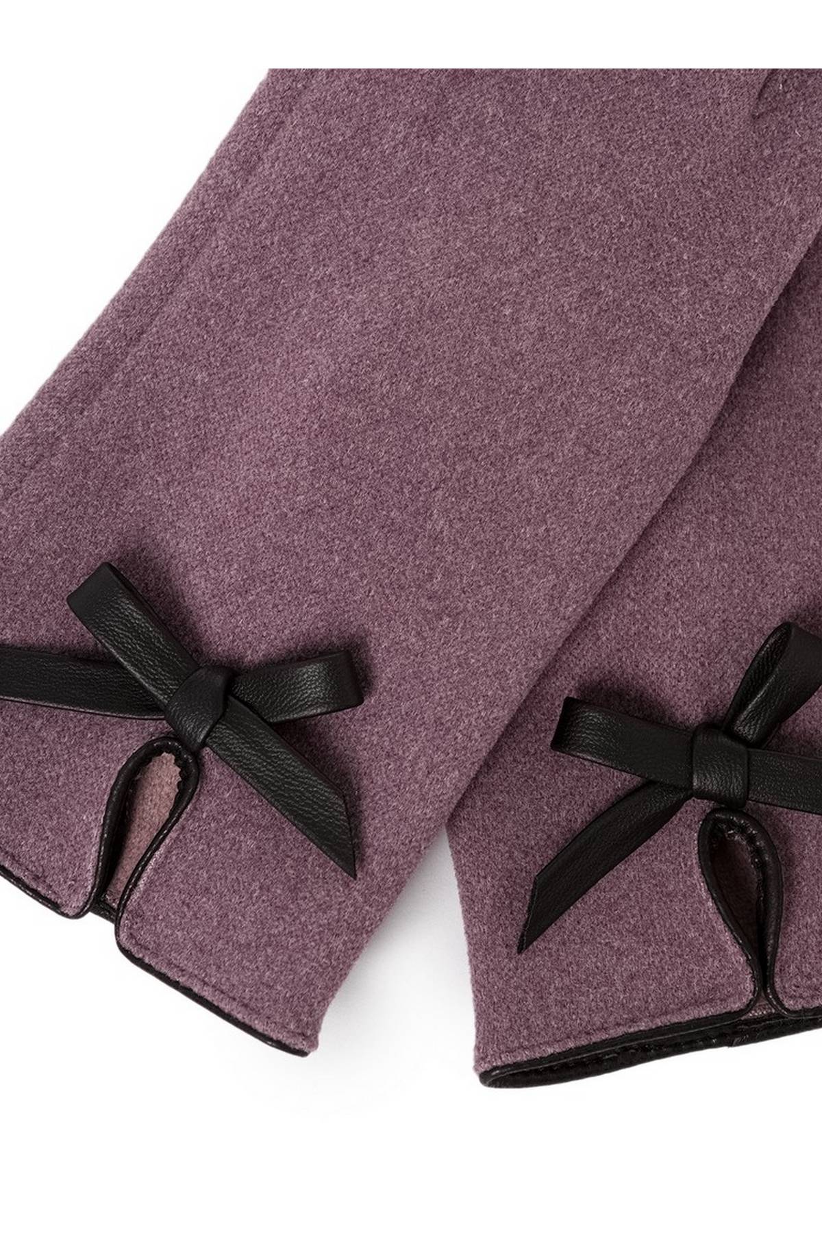 Перчатки пыльно-розовые, S