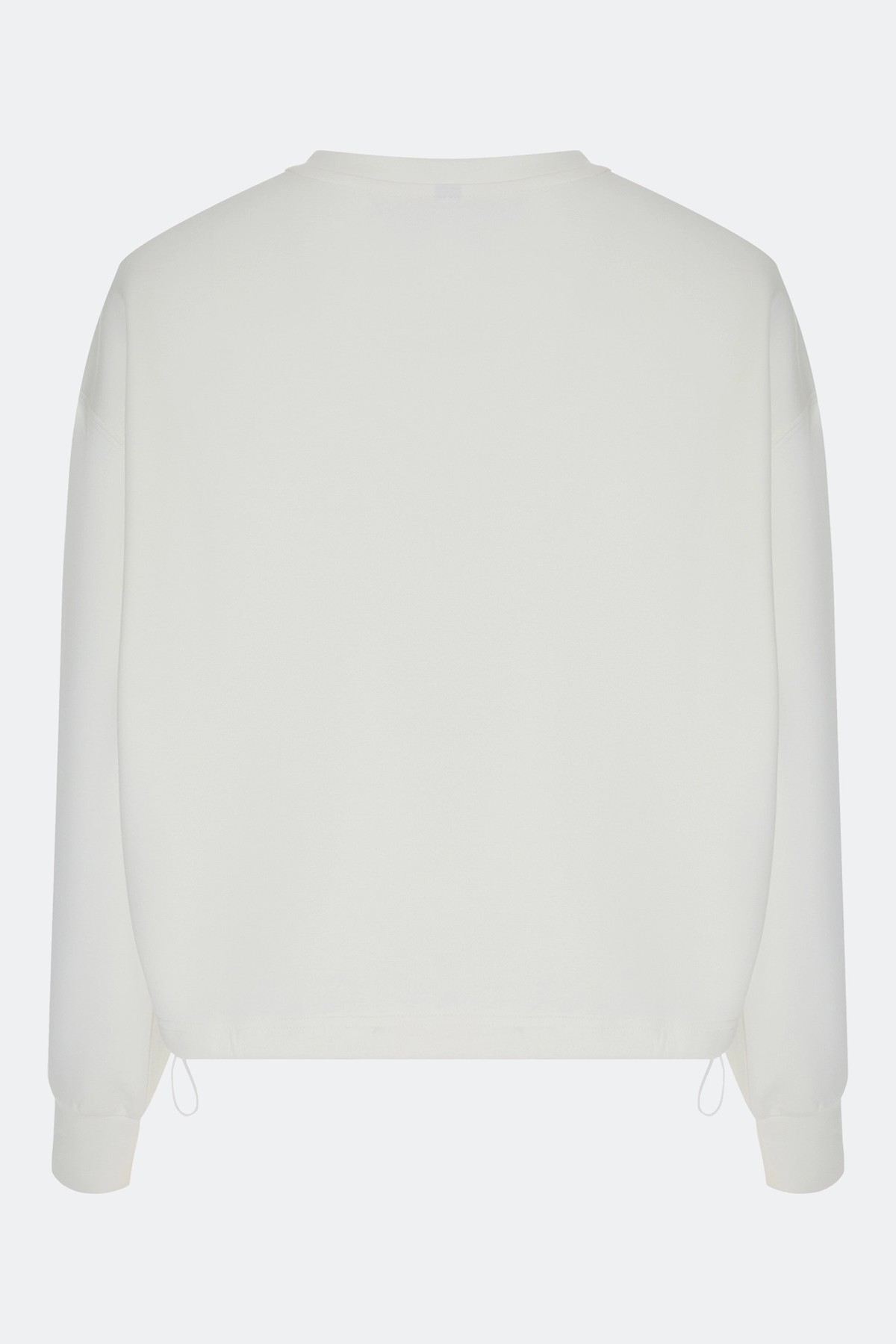 Свободный свитшот из смесового хлопка, 42