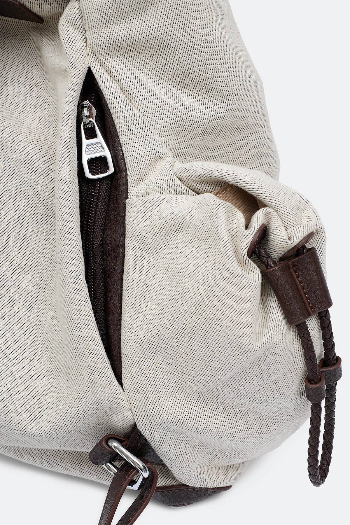 Рюкзак с контрастным кантом, One