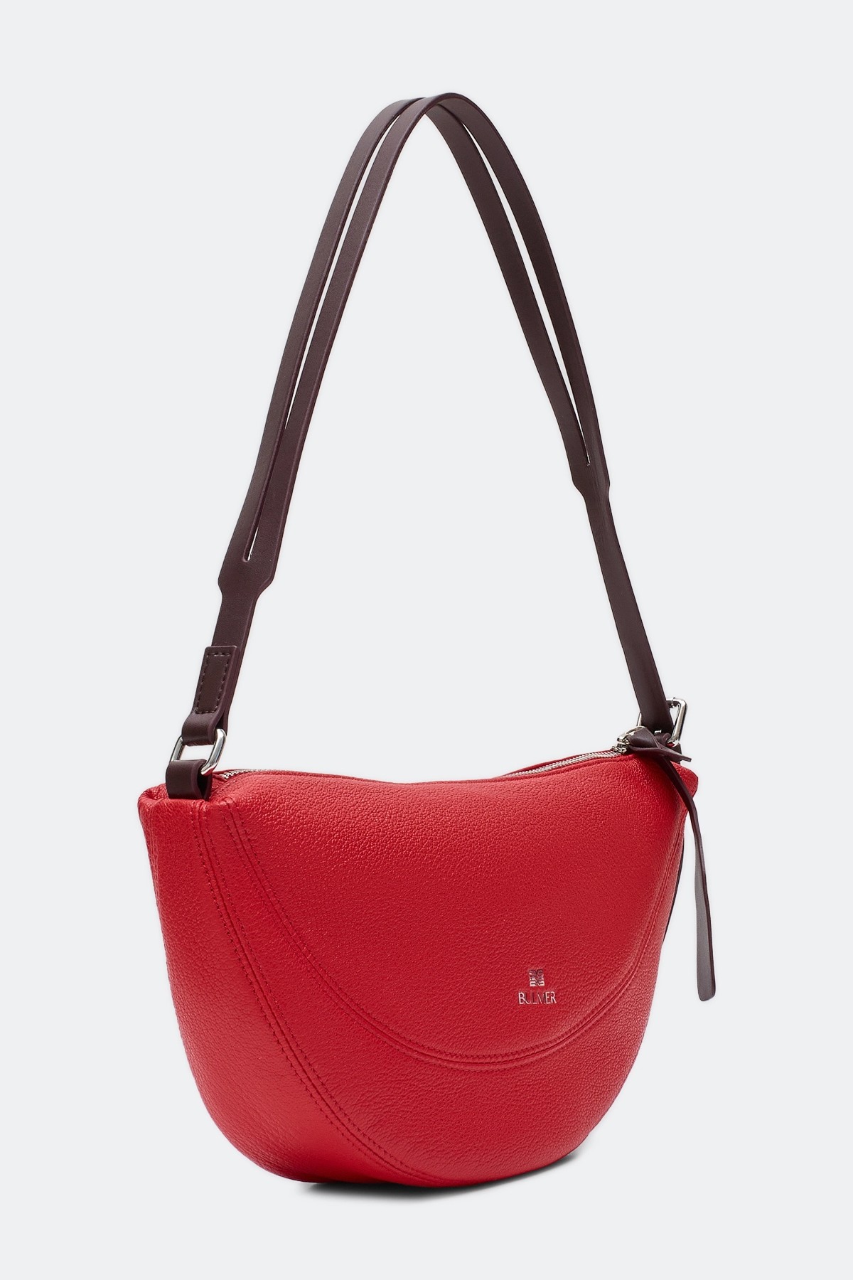 Сумка-седло из мягкой кожи, One