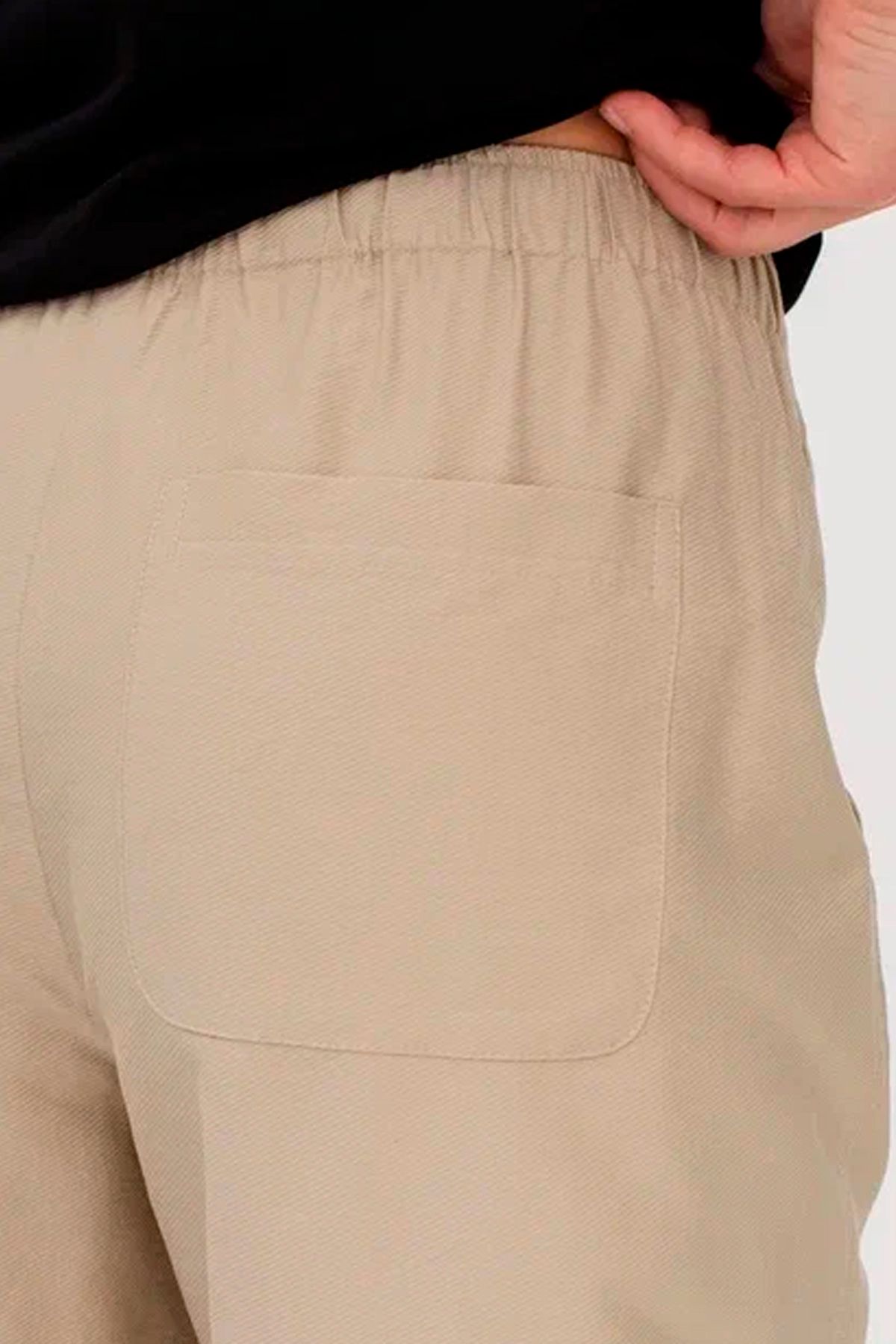 Брюки-бананы с резинкой на талии, 42р