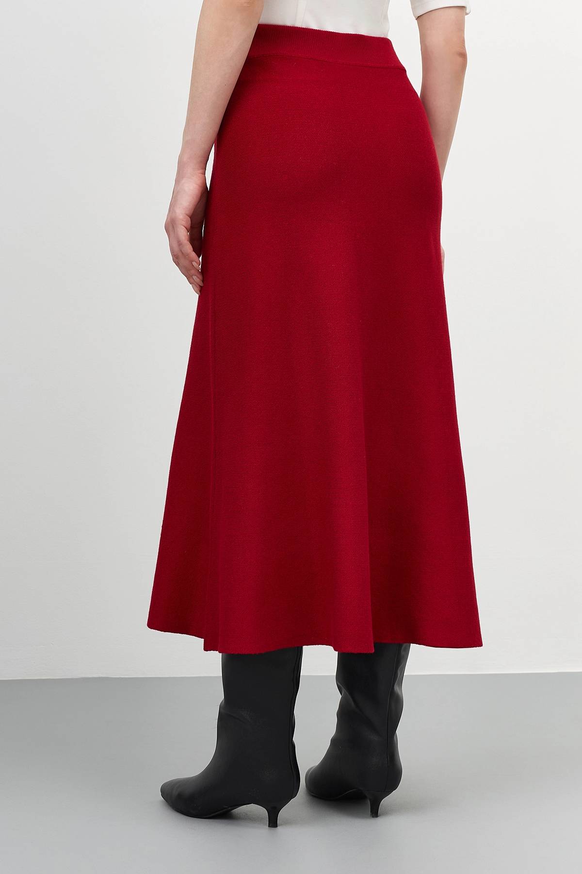 Вязаная юбка-макси, 44