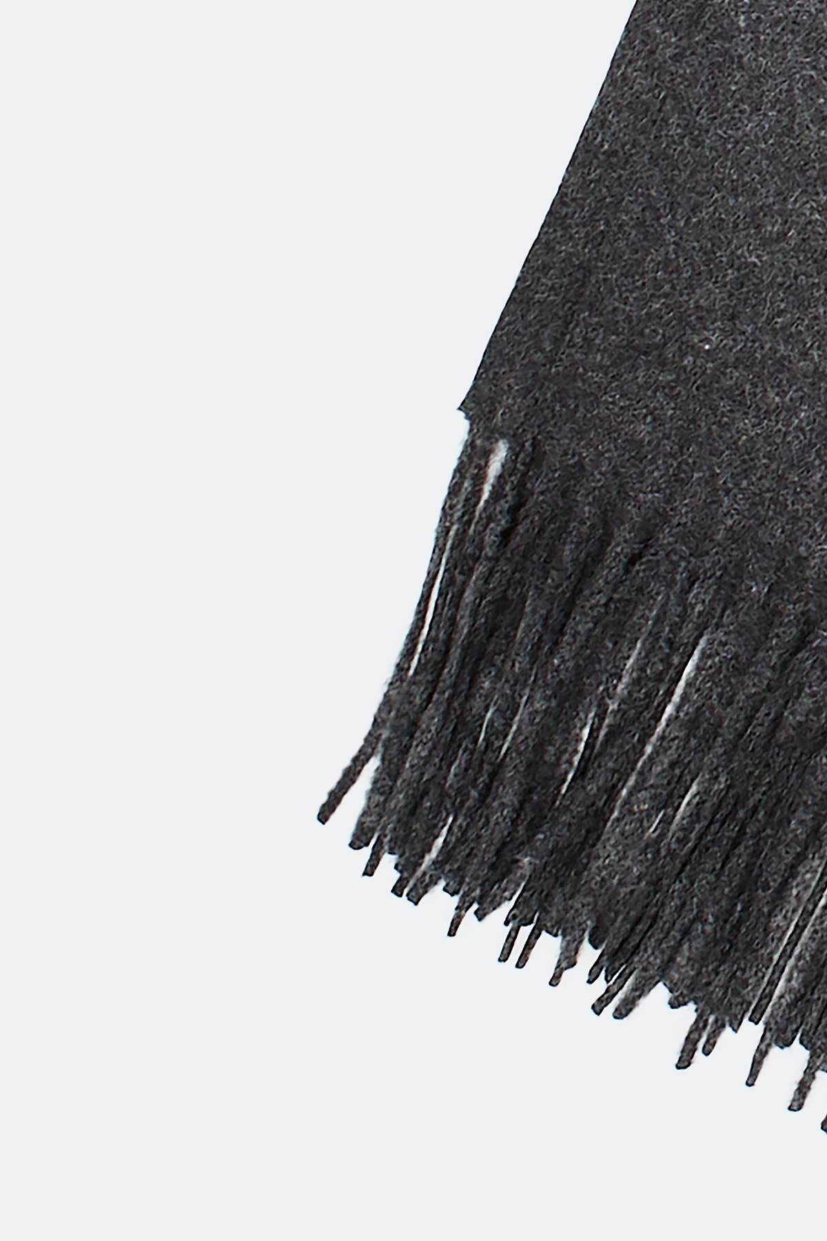 Лимитированная серия серая куртка с палантином, 40