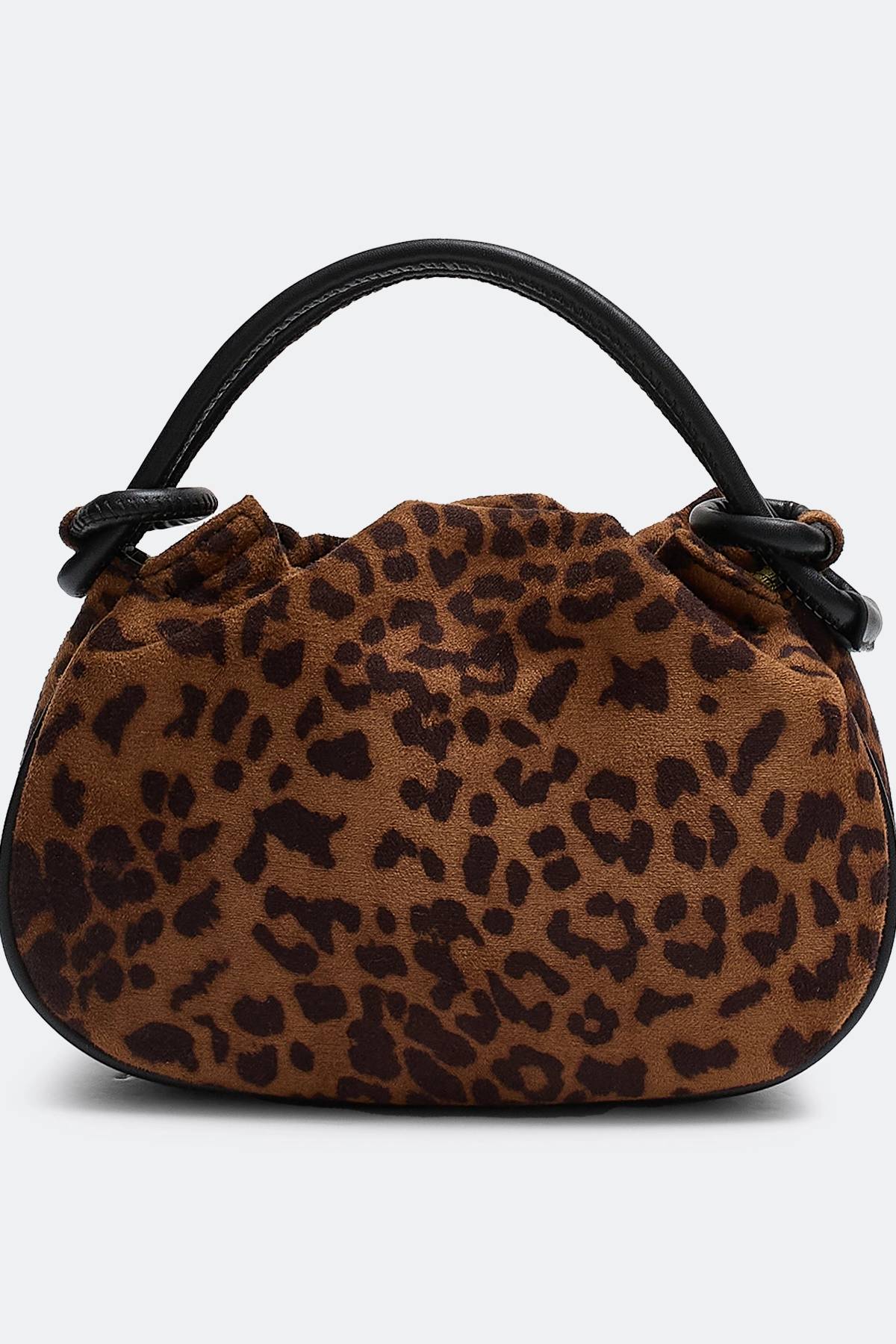 Мягкая сумка с леопардовым принтом, One