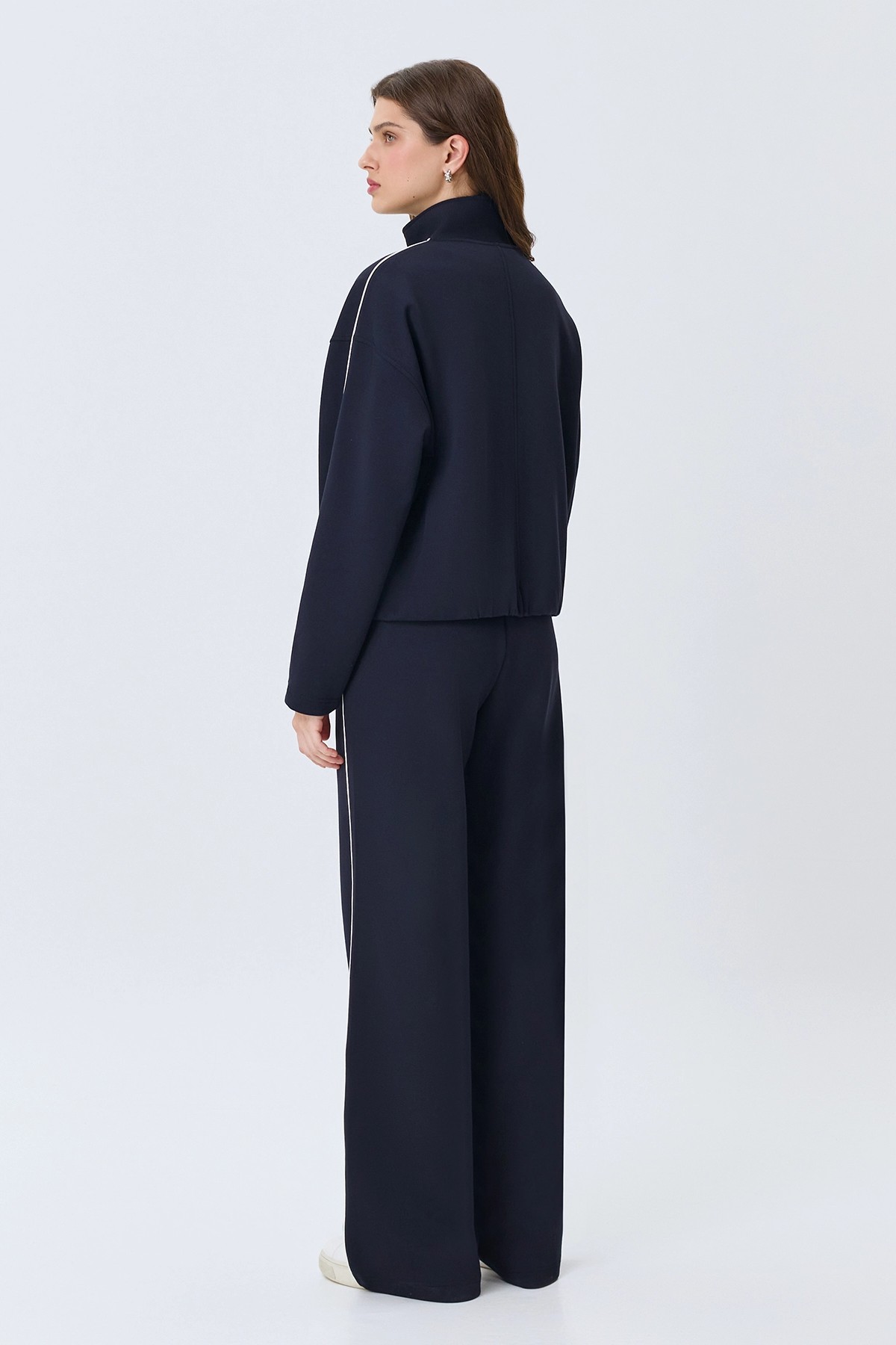 Трикотажные брюки в спортивном стиле, 50