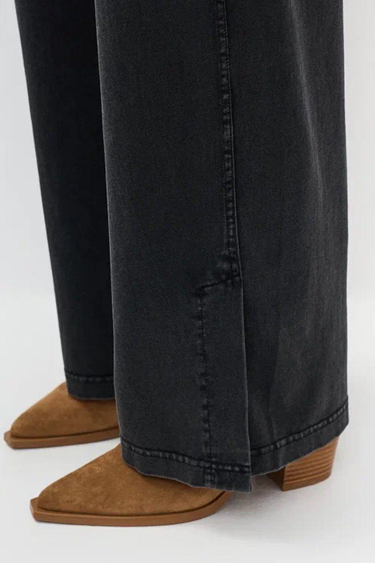 Хлопковые брюки с эффектом "мрамора", 42р