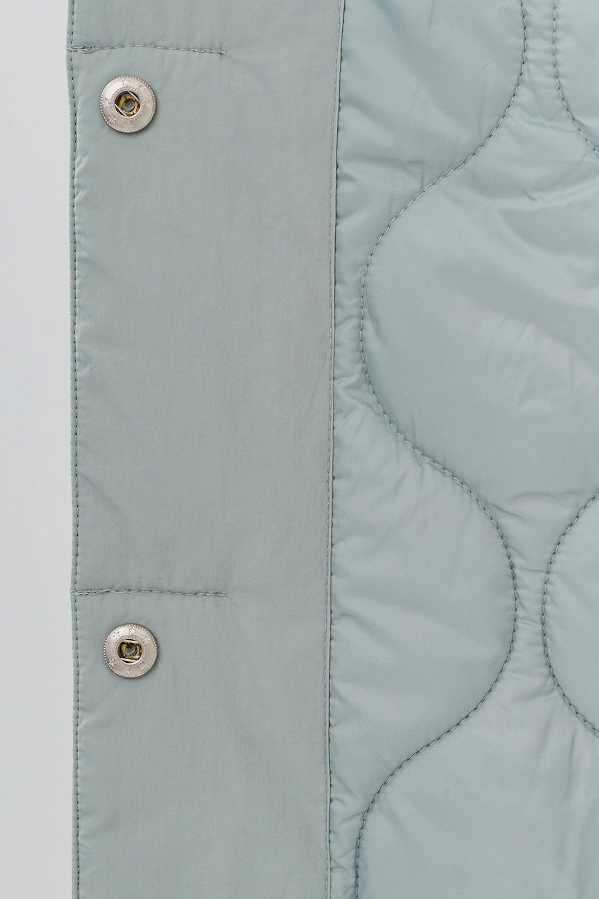 Куртка в голубом цвете без капюшона с утеплителем, 50р