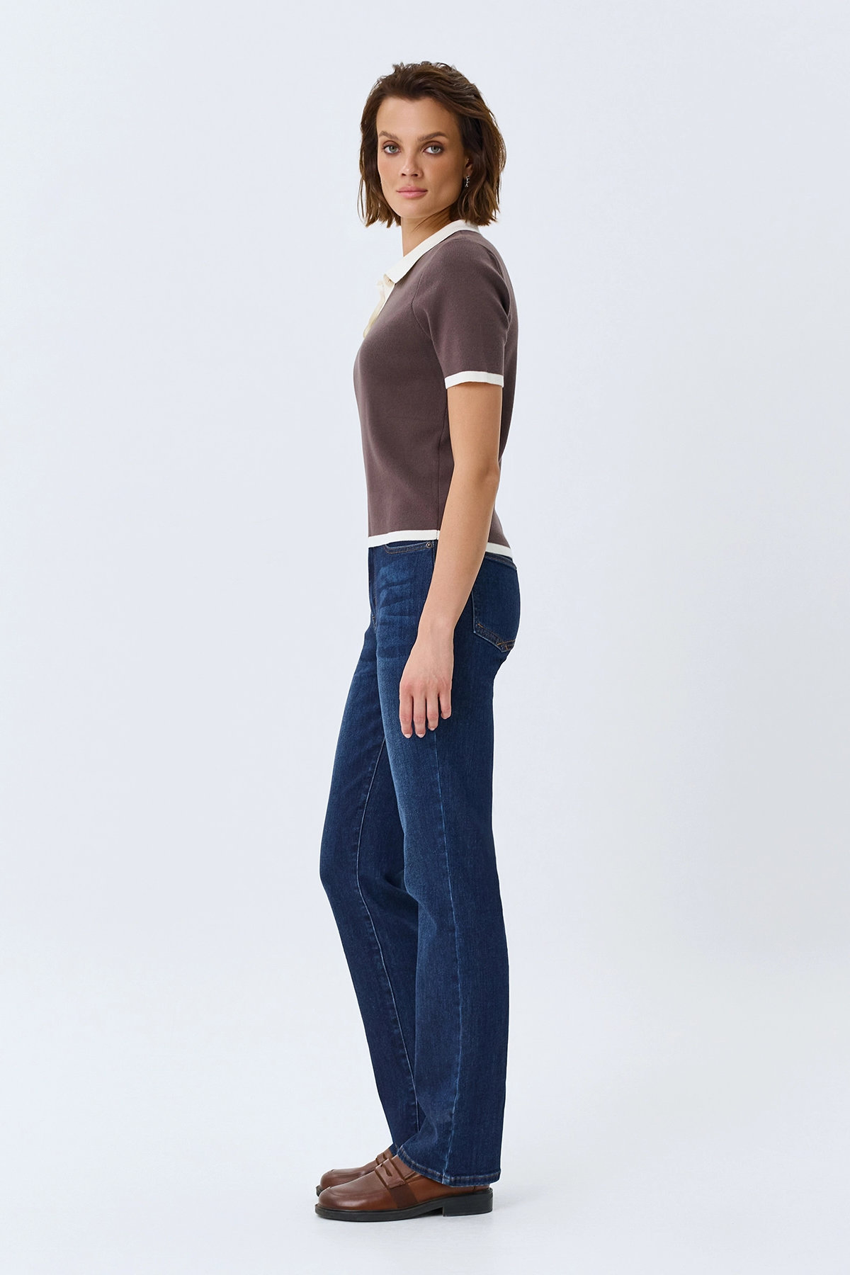 Базовые джинсы Straight fit, 52