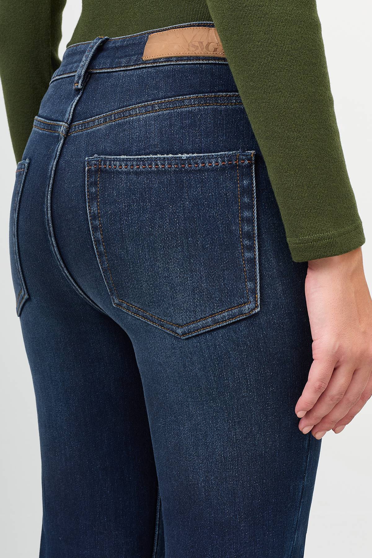 Утепленные джинсы с деликатной варкой, 48