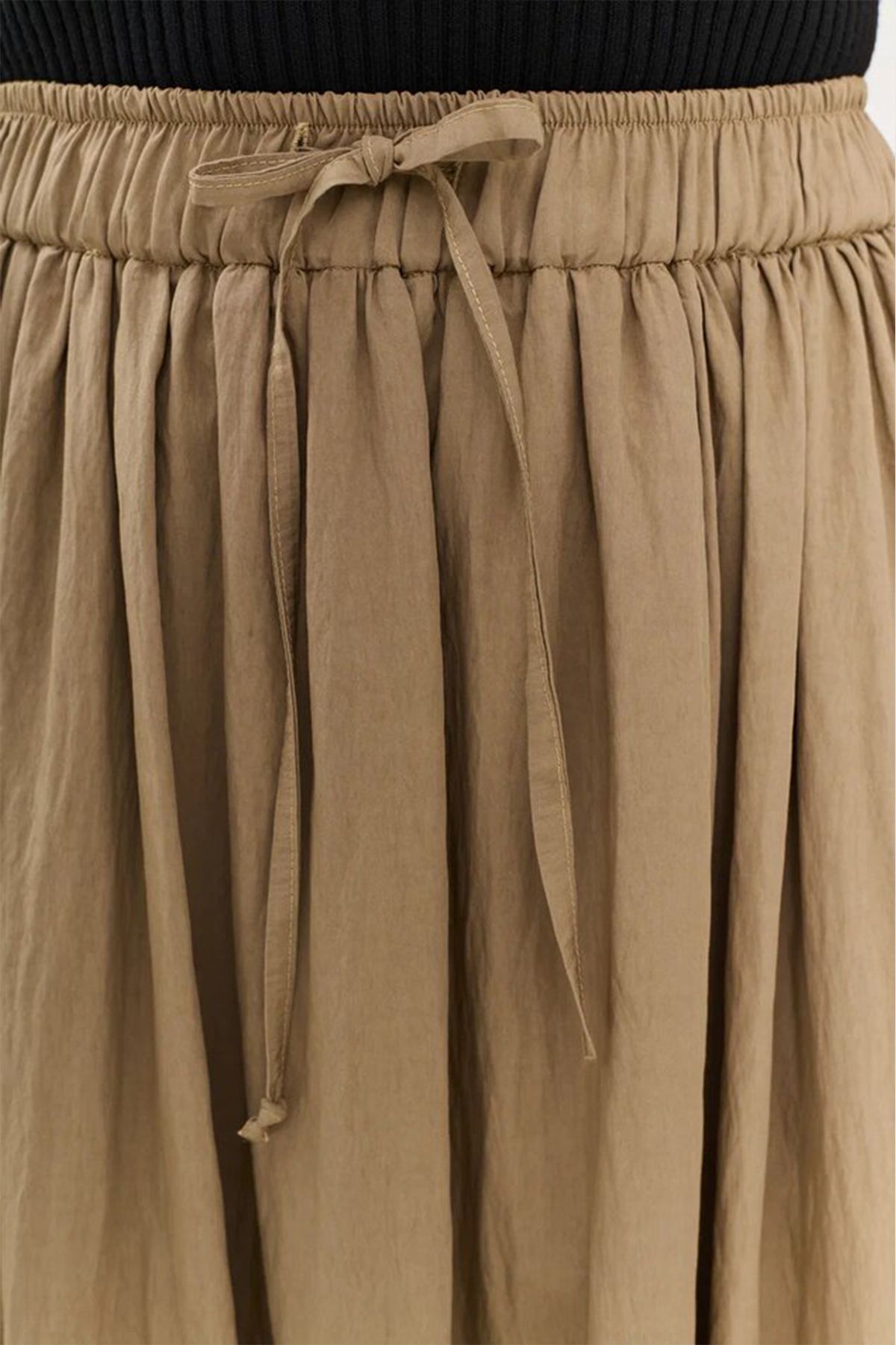 Легкая юбка миди с добавлением района, 52р