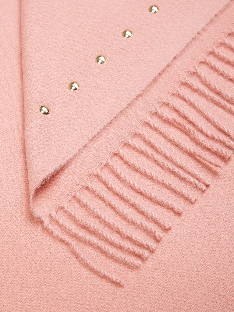 Палантин Женский розовый, One