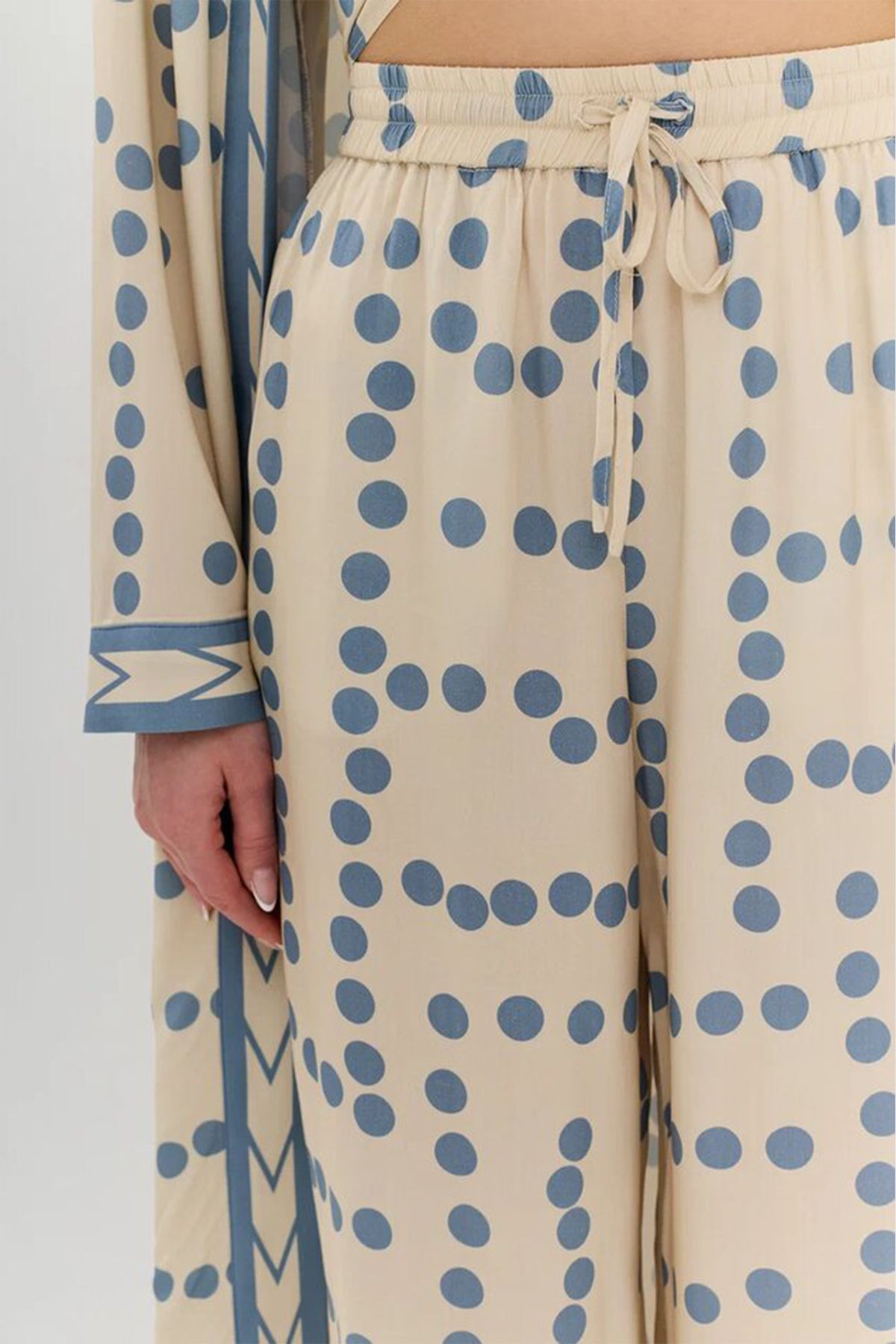 Брюки с геометрическим принтом 4256440/2, 44р