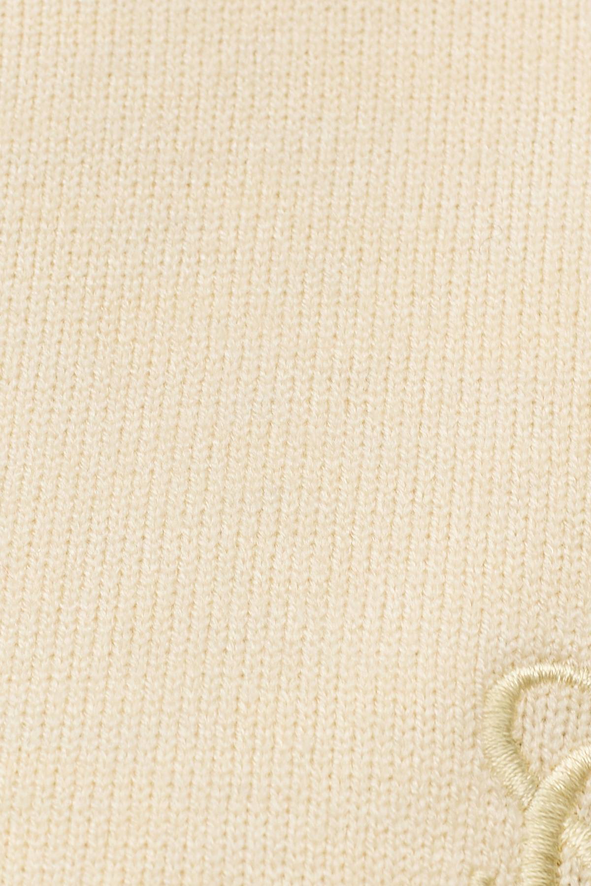 Укороченный джемпер с воротником стойкой, 40