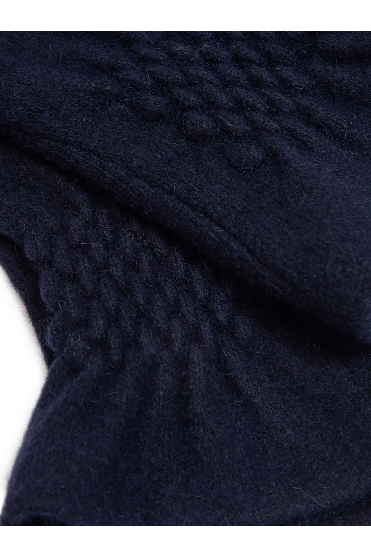 Перчатки темно-синие, S