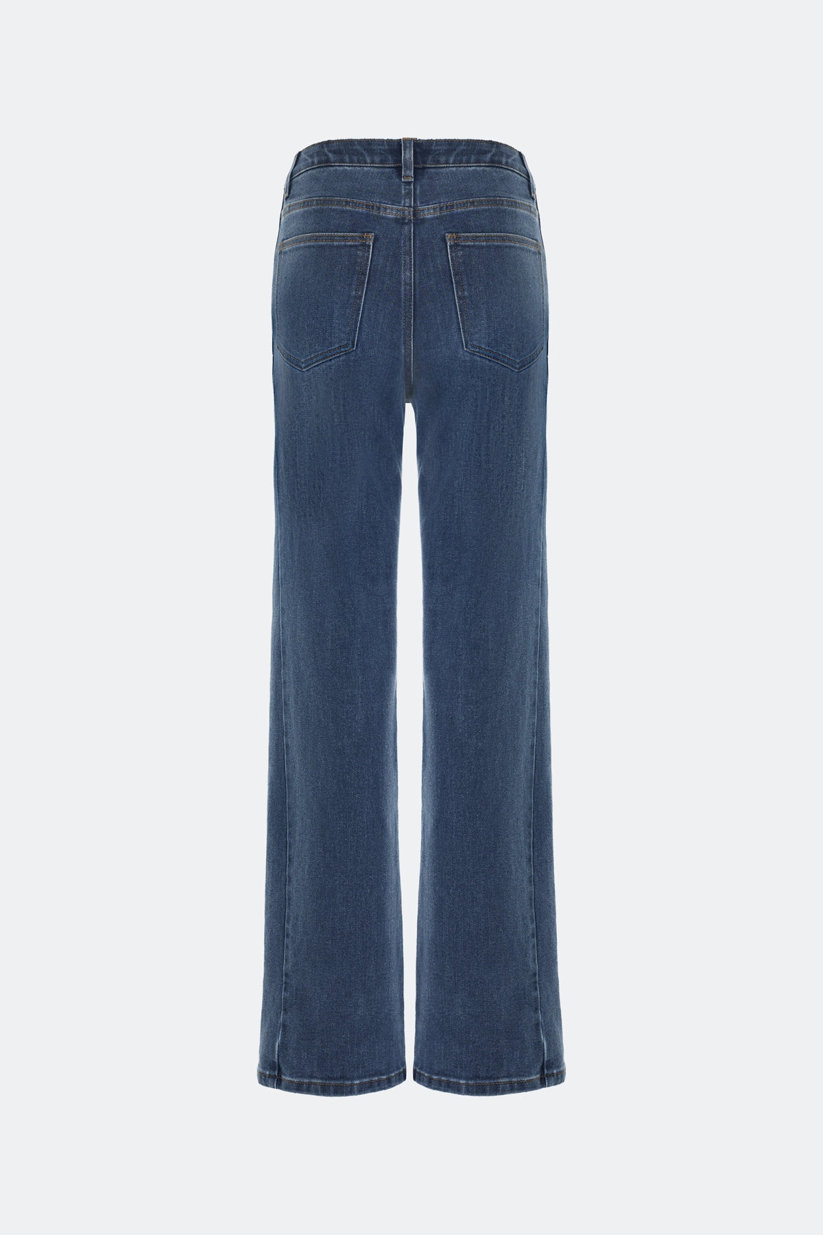 Джинсы Straight fit с заутюженными стрелками, 52