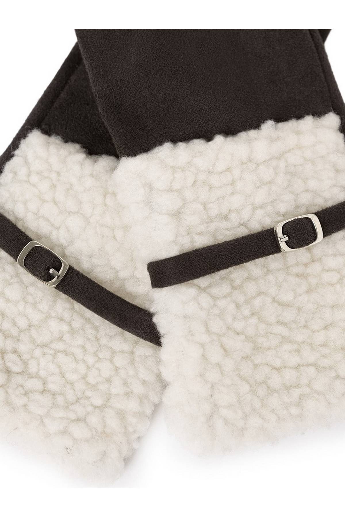 Перчатки серые, M