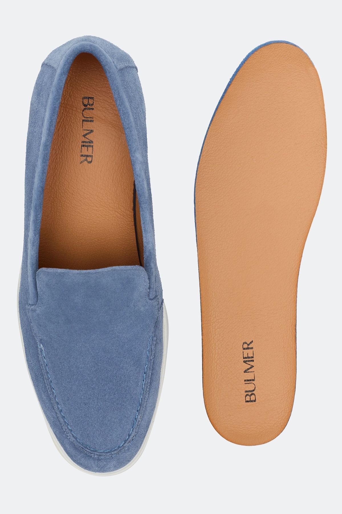 Лоферы из натуральной замши в ярком цвете, 36р