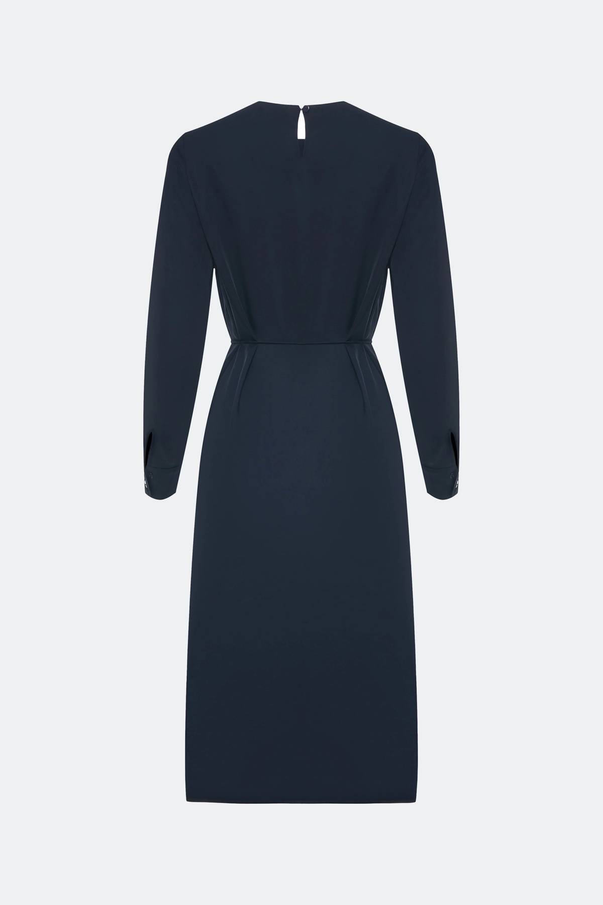 Лимитрированная серия платье-миди с драпировкой и ремень, 34