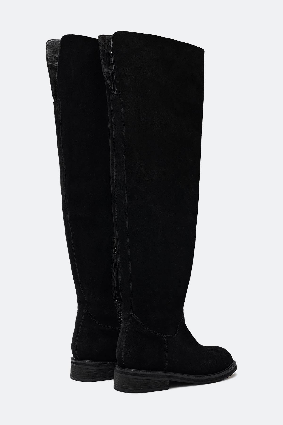 Ботфорты из замши, 39