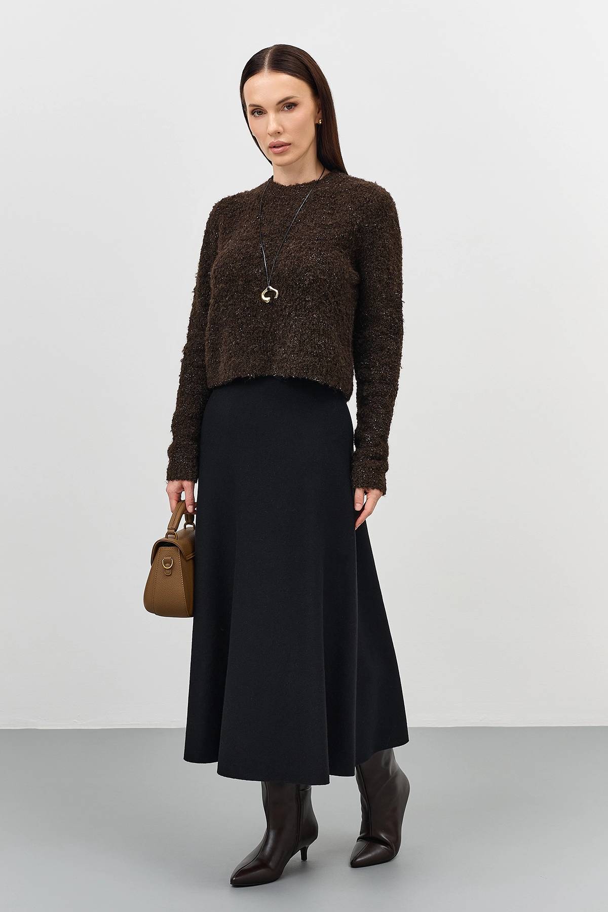 Юбка-миди А-силуэта, 50