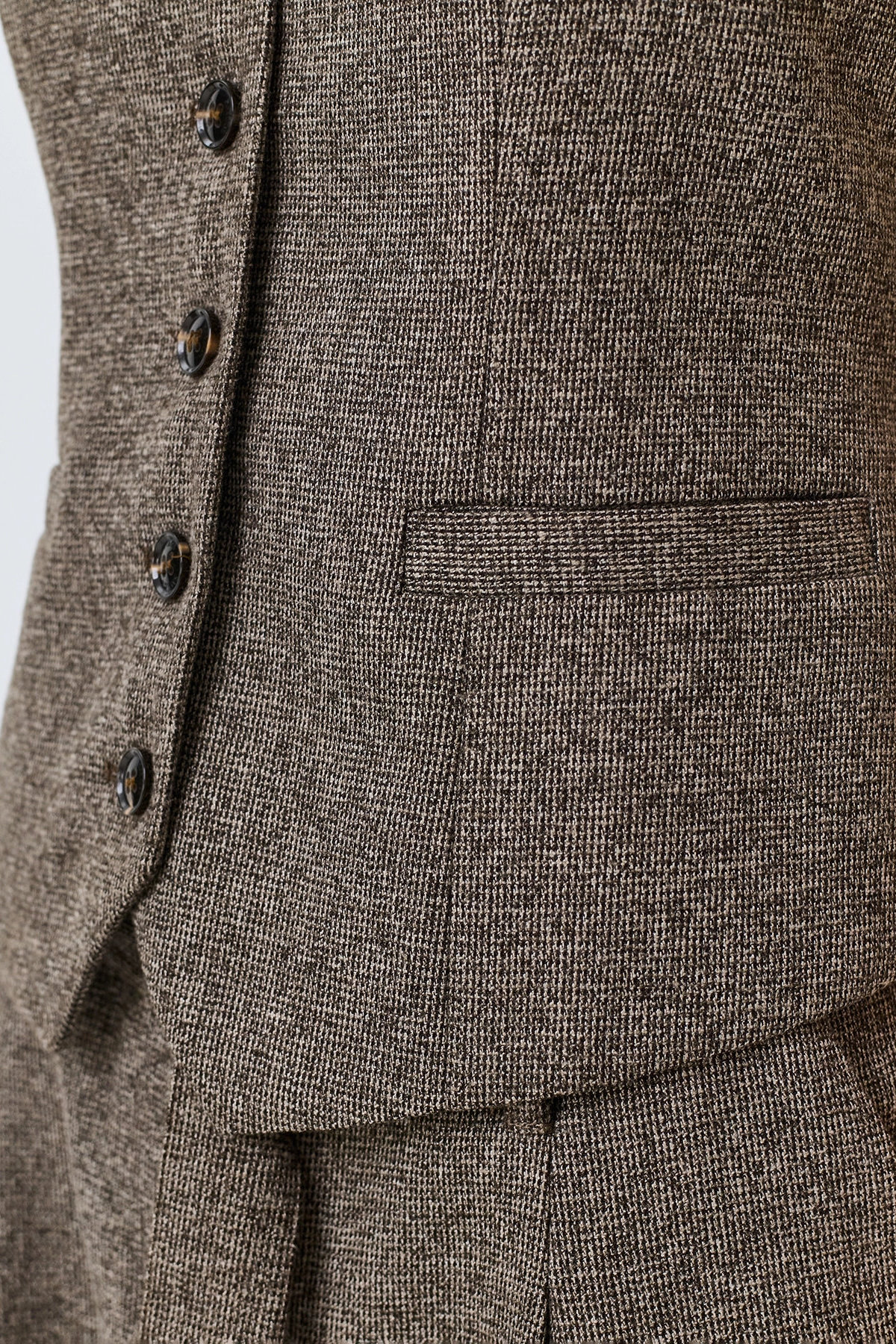 Жилет с узором Herringbone, 52