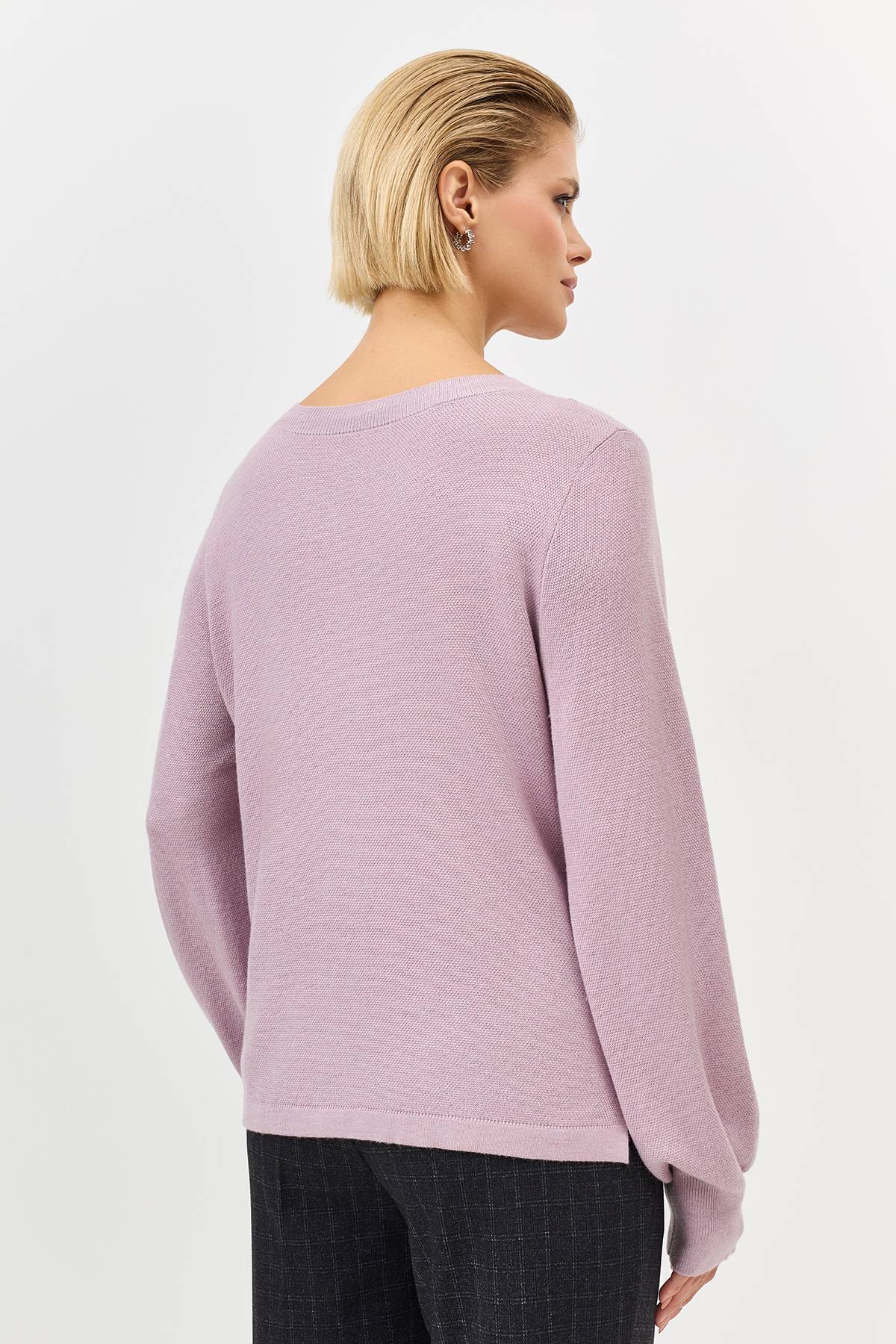 Лимитированная серия джемпер с объемными рукавами и палантином, 36