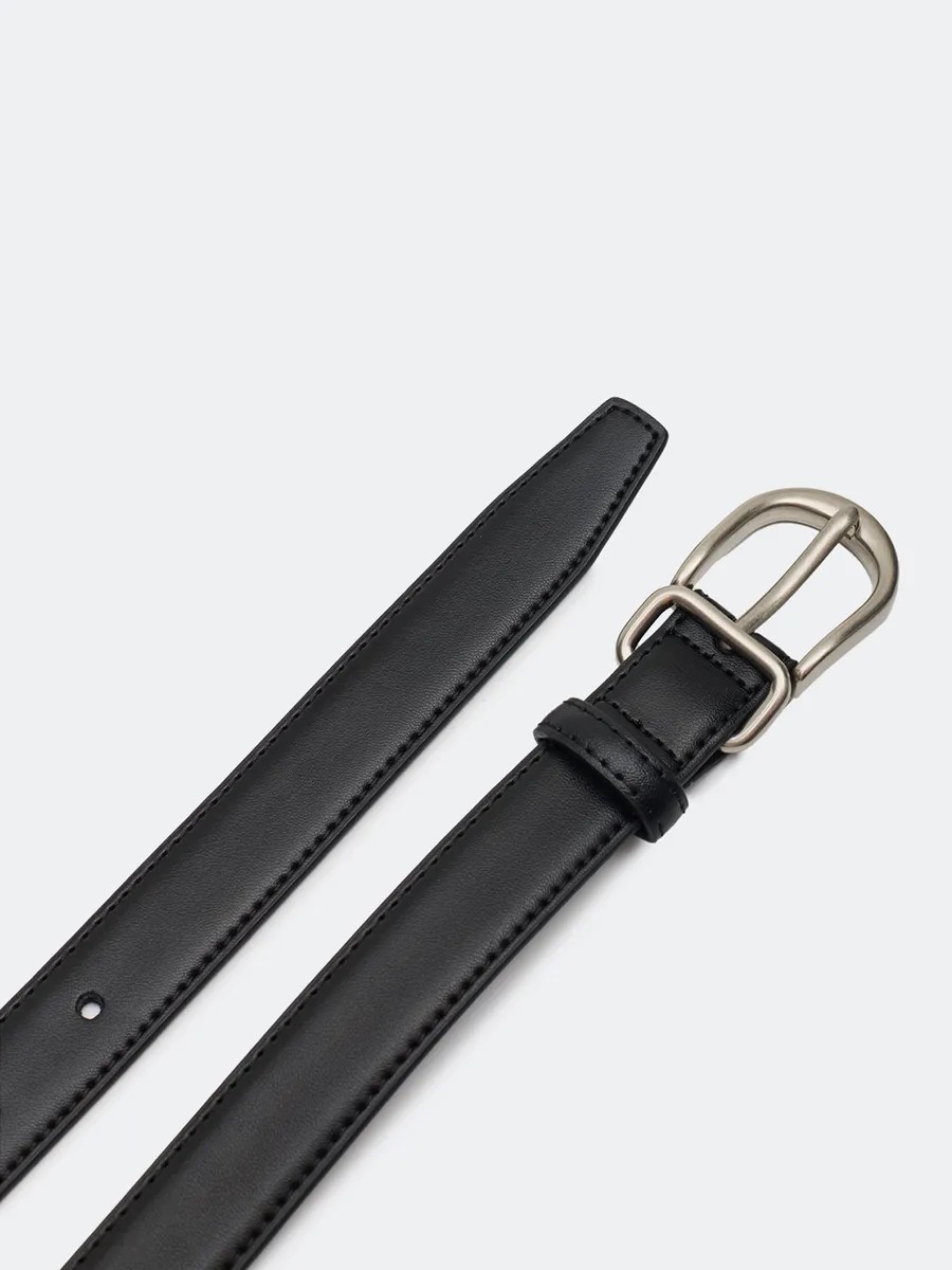 Ремень с прямоугольной пряжкой, M