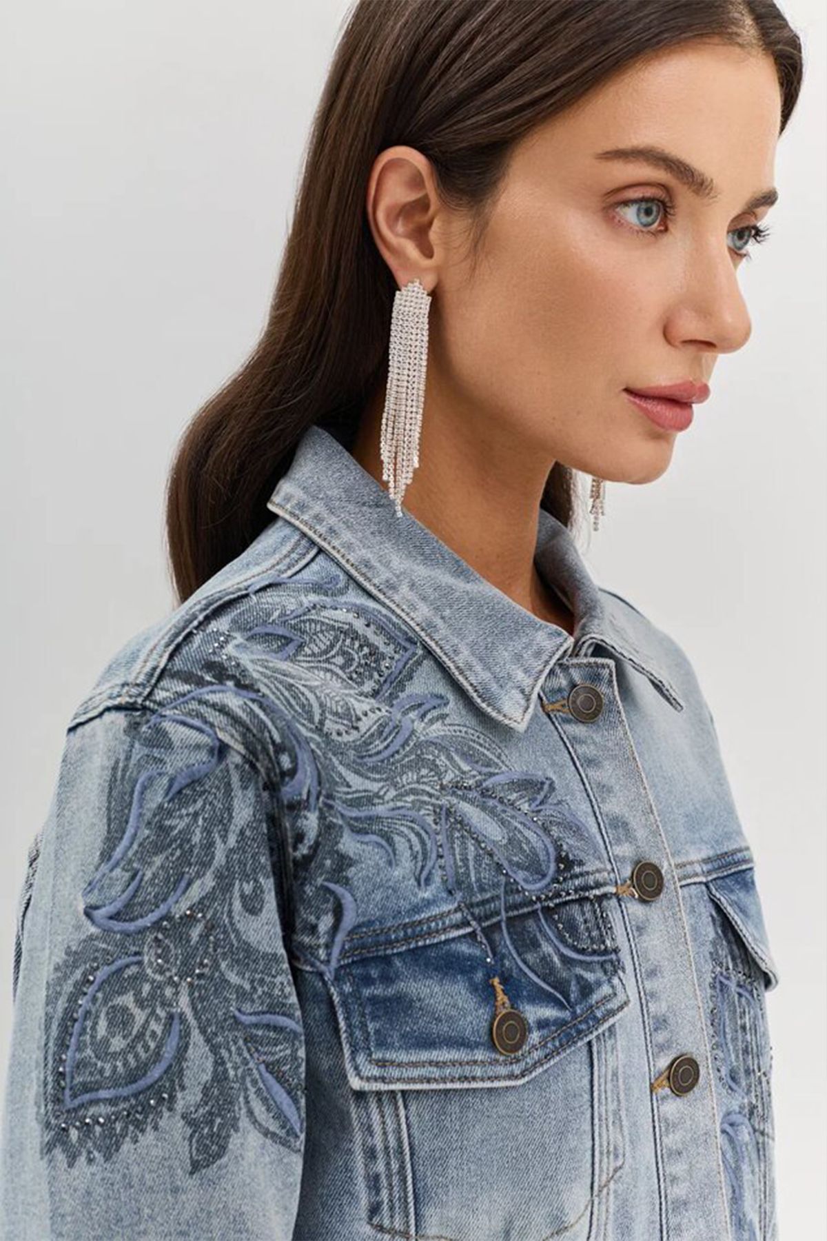 Жакет в стиле "Бохо", 48р