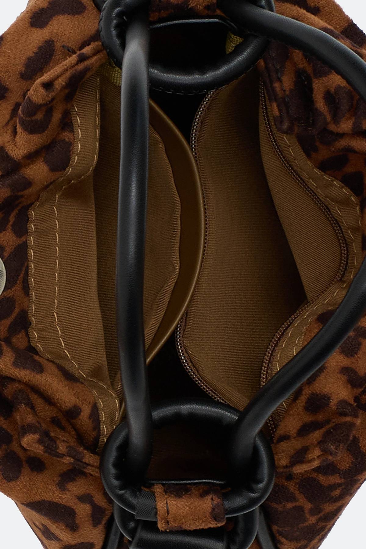 Мягкая сумка с леопардовым принтом, One