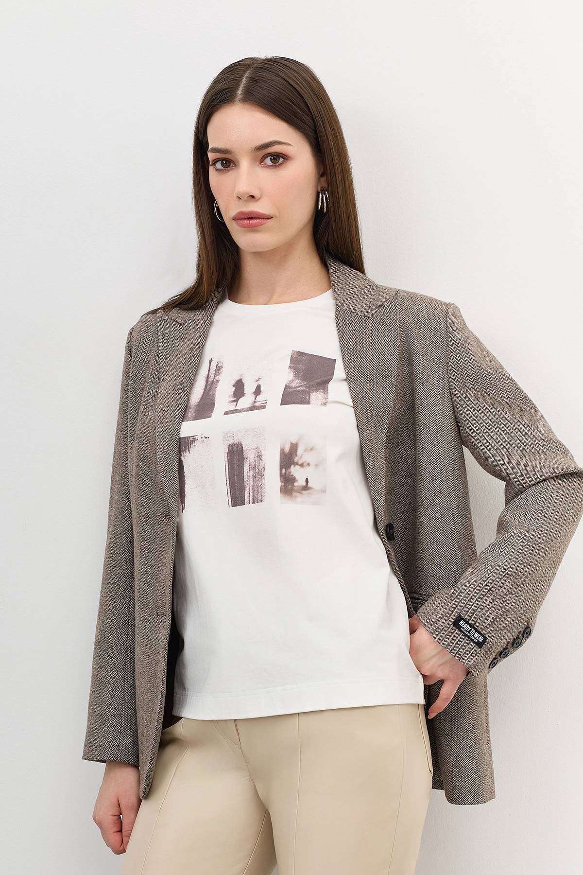 Футболка с принтом, 42