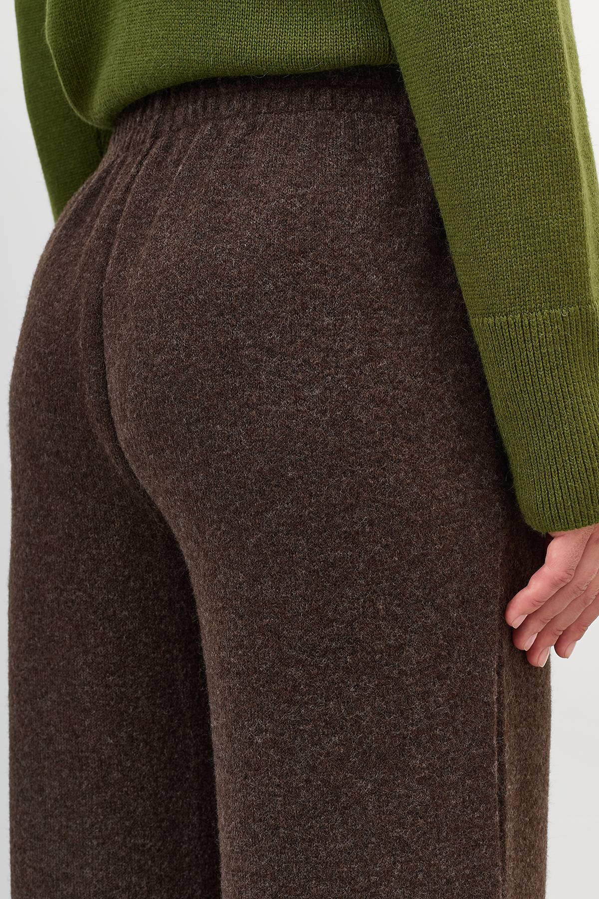 Лимитированная серия теплые трикотажные брюки и ремень, 40