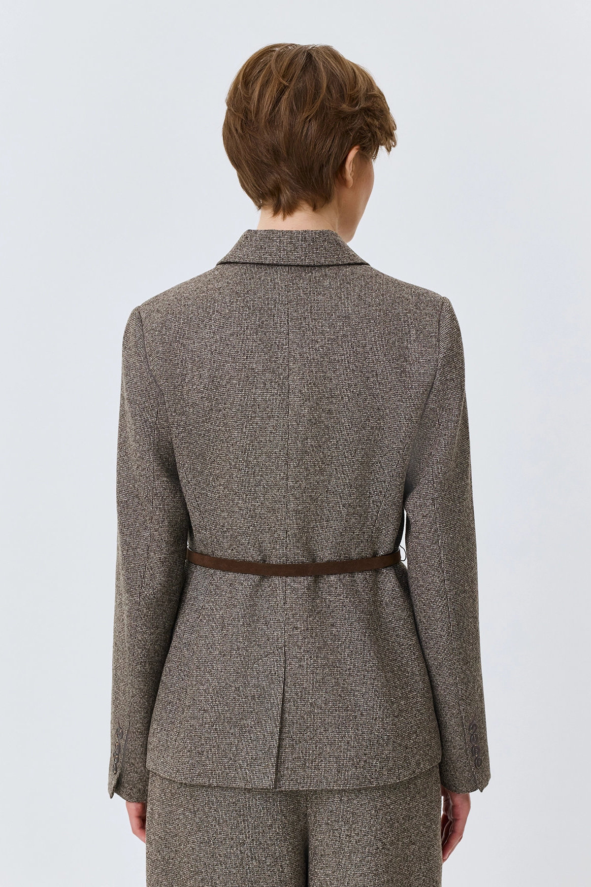Классический жакет с узором Herringbone, 52