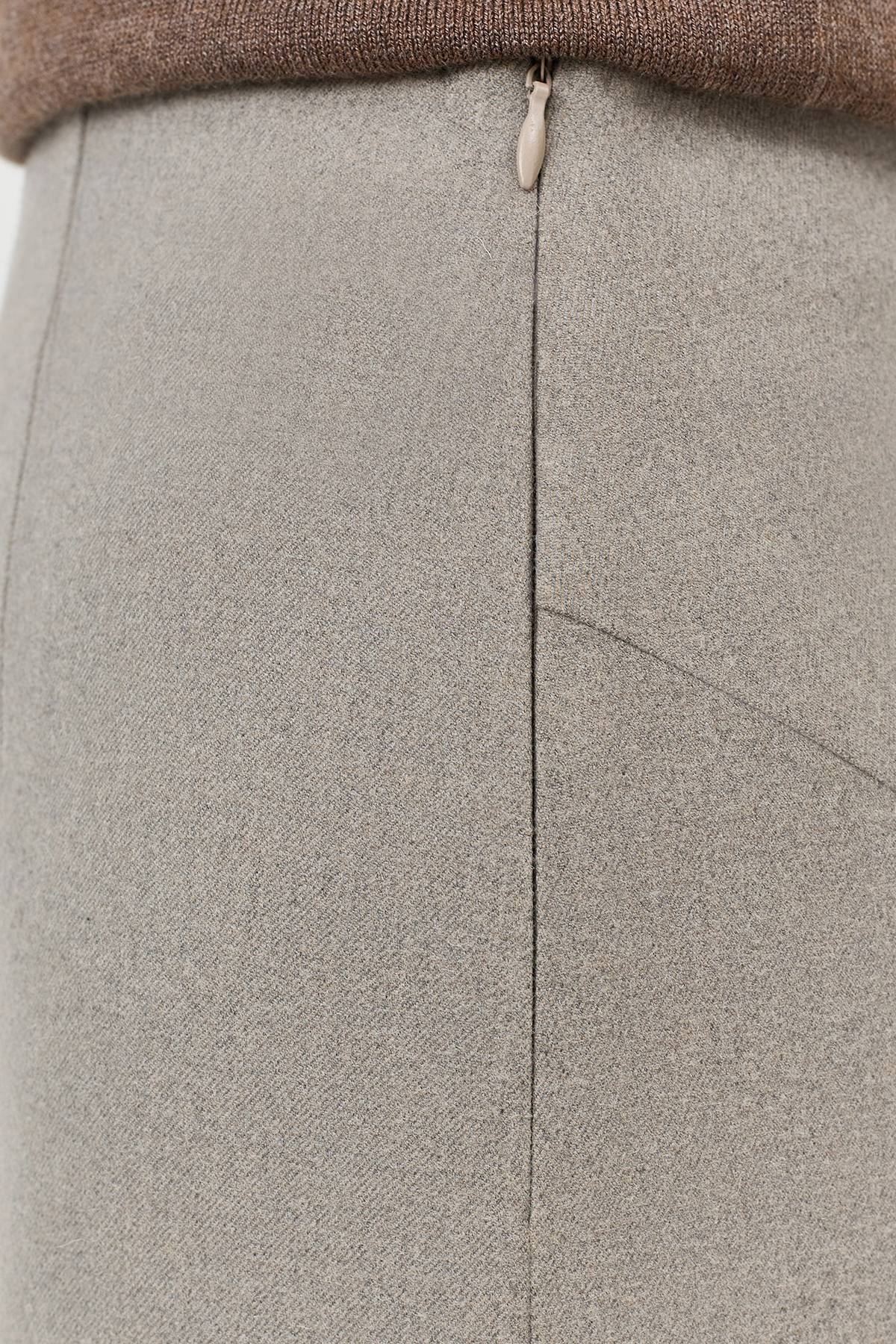 Юбка-карандаш с шерстью, 34