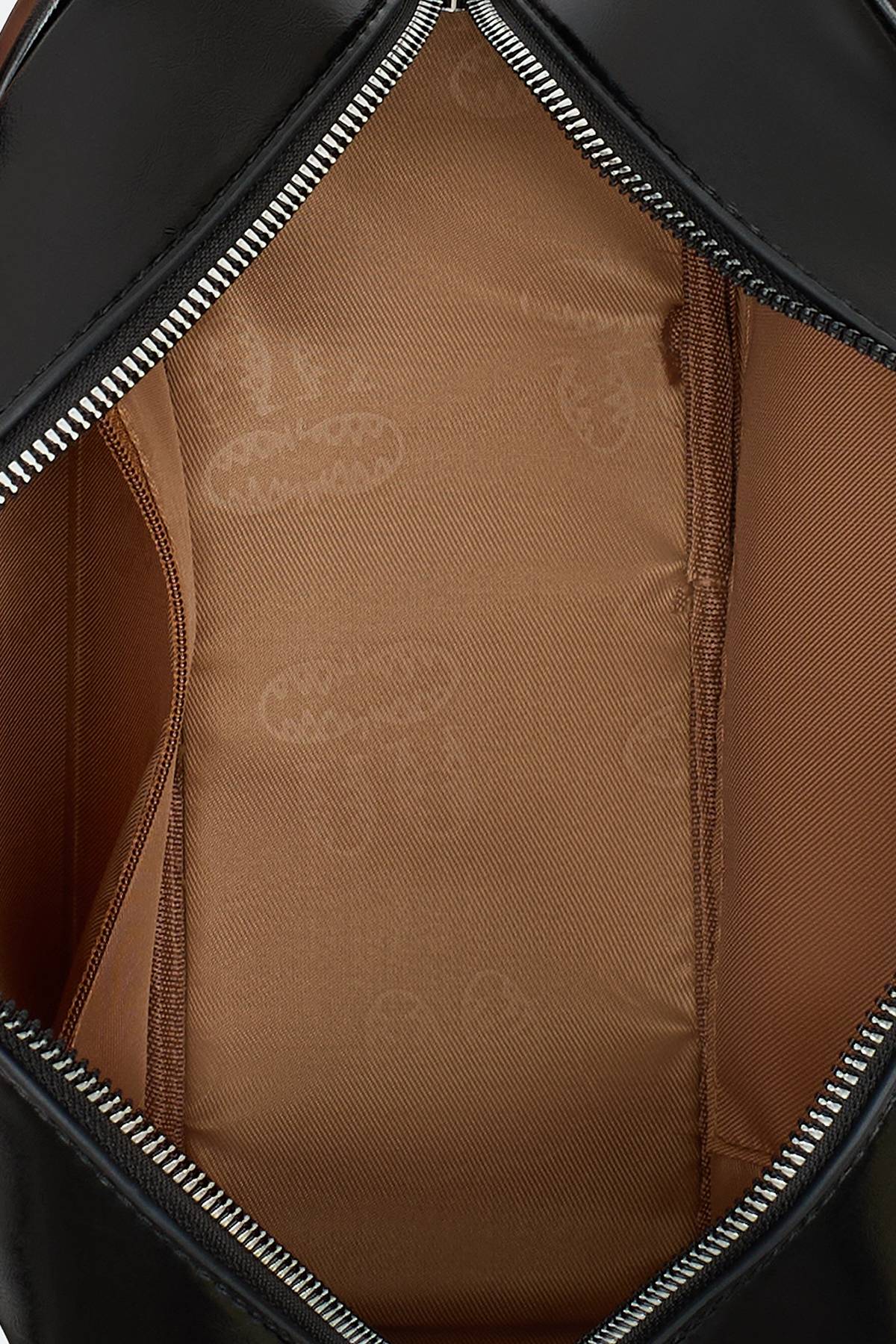 Сумка из искусственной кожи с длинными ручками, One