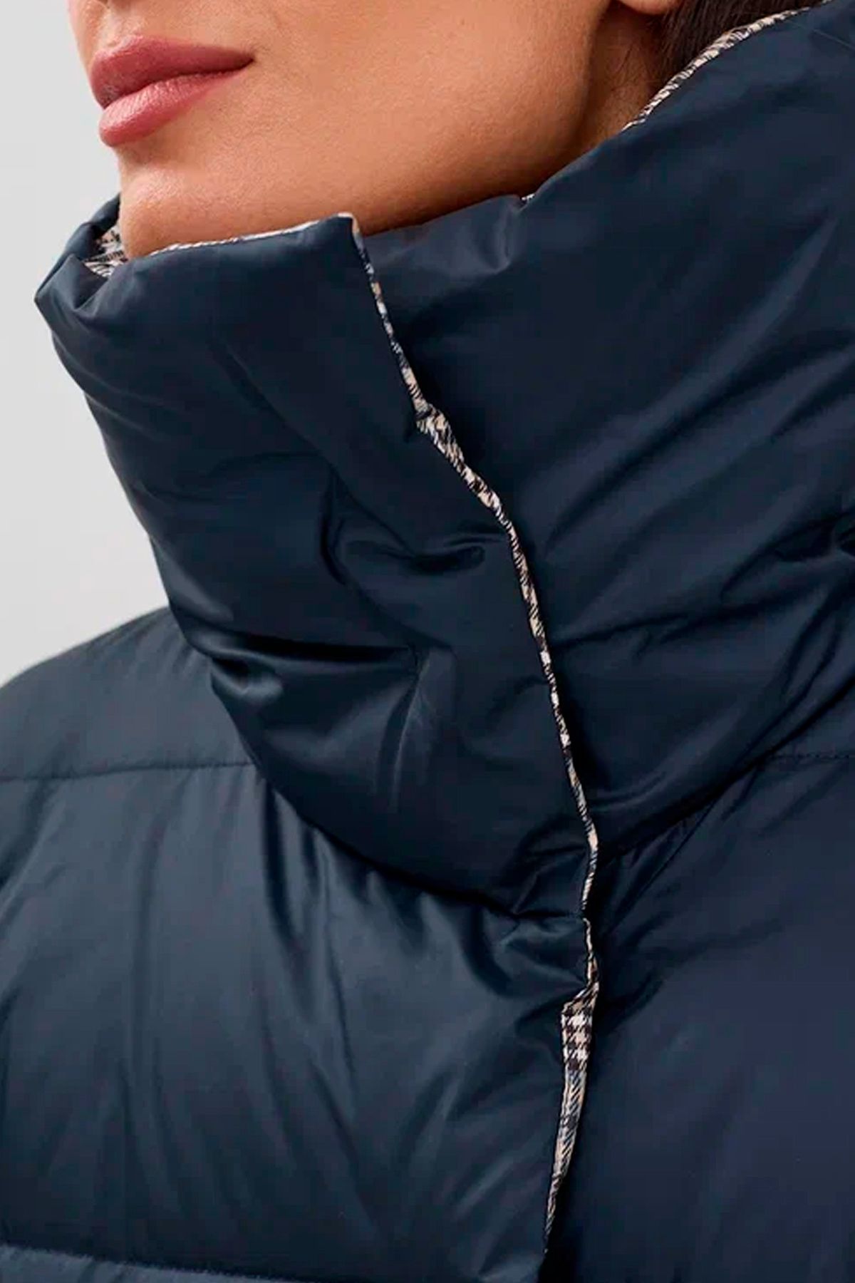 Пальто с принтованной подкладкой, 52р