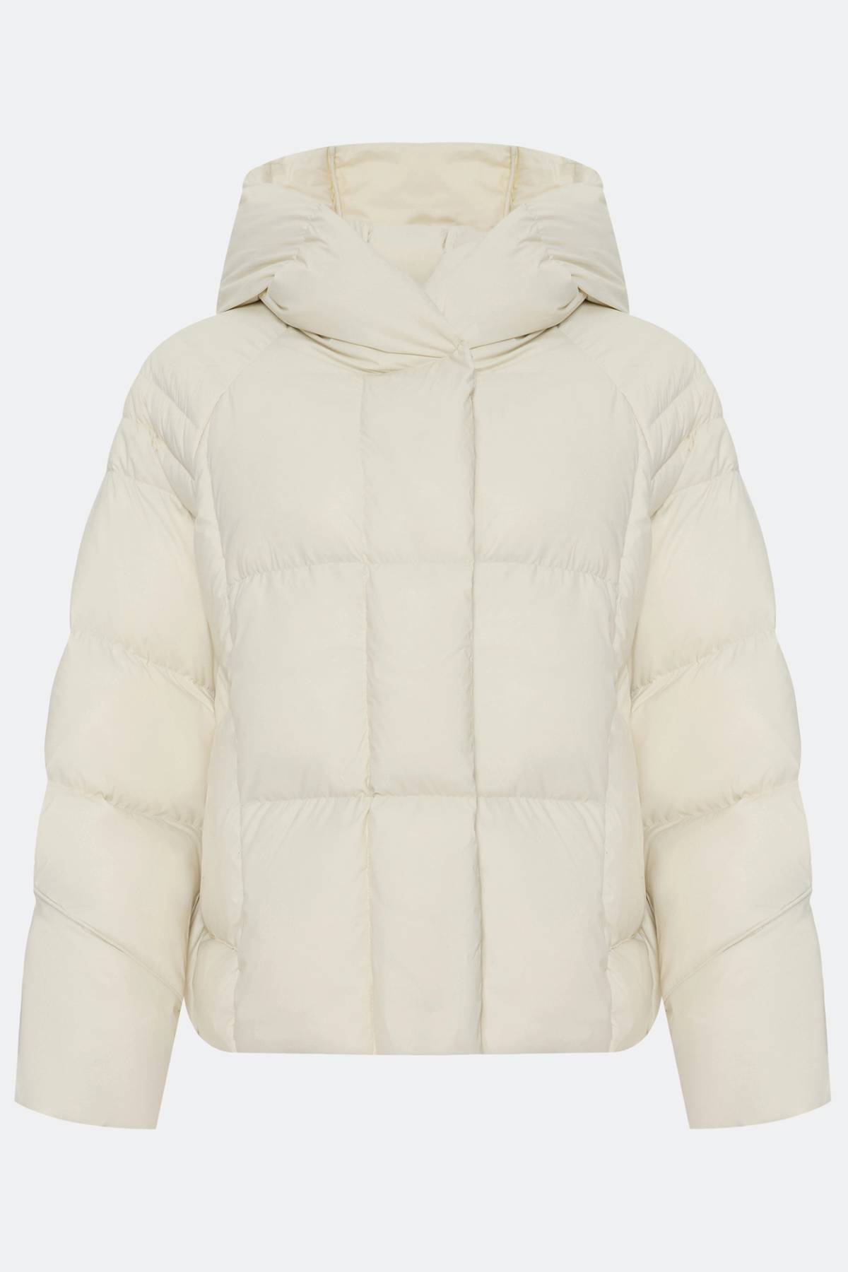 Лимитированная серия легкий короткий пуховик с плантином 42