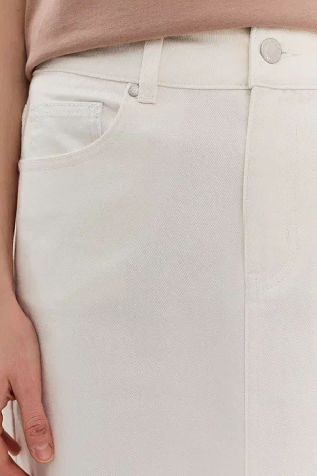 Юбка миди с разрезом, 52р