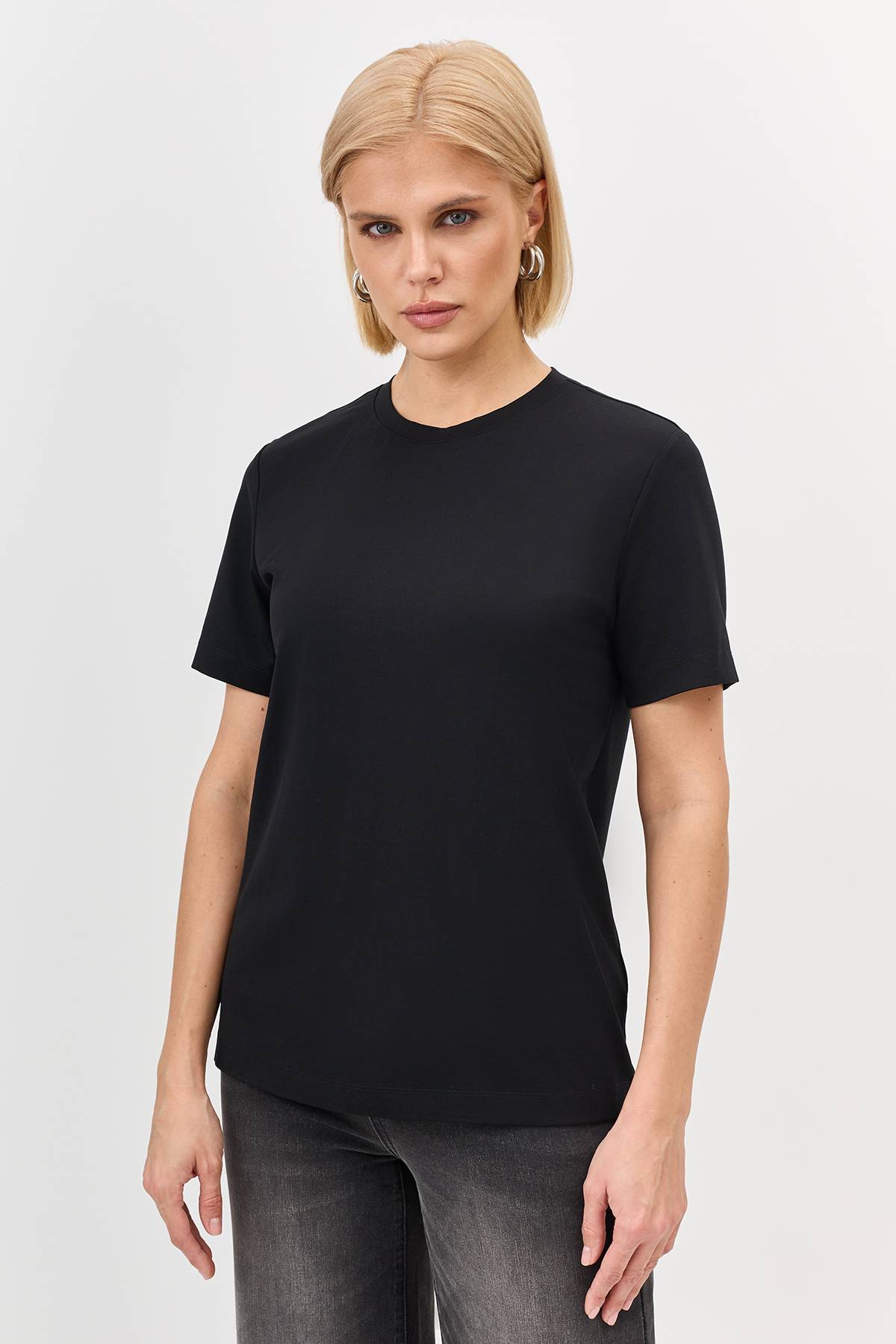 Футболка из смесового модала, 36