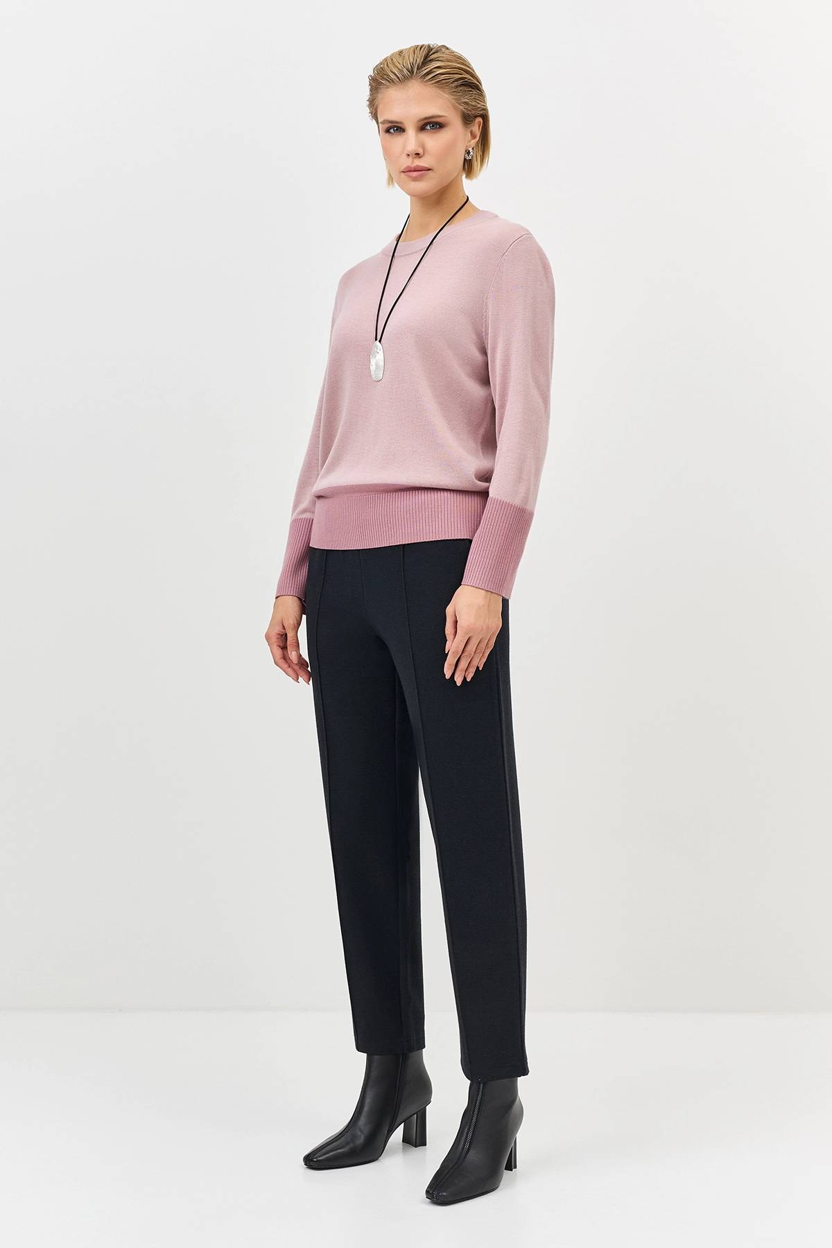 Утепленные трикотажные брюки, 36