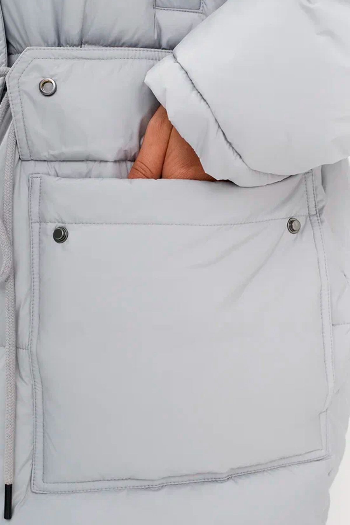 Куртка с объемным отложным воротником, 52р