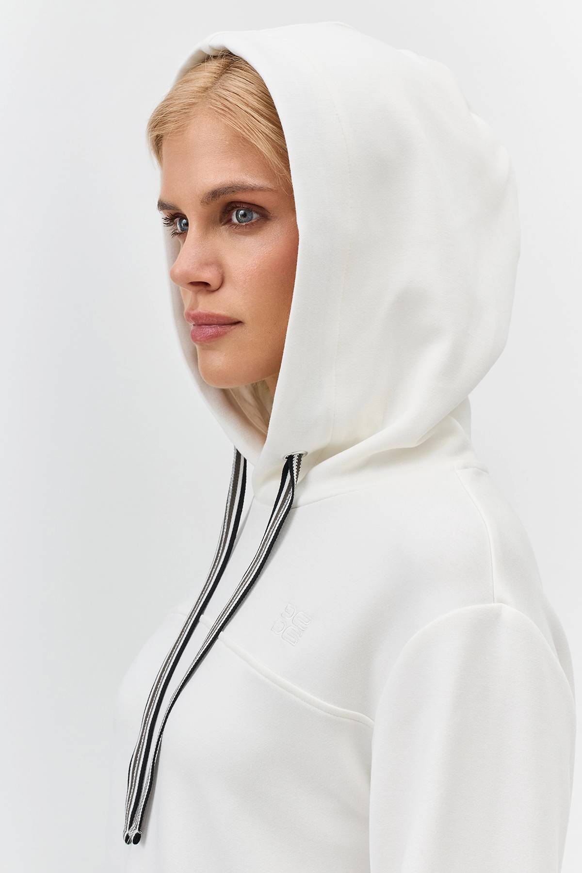 Худи из смесового модала, 34