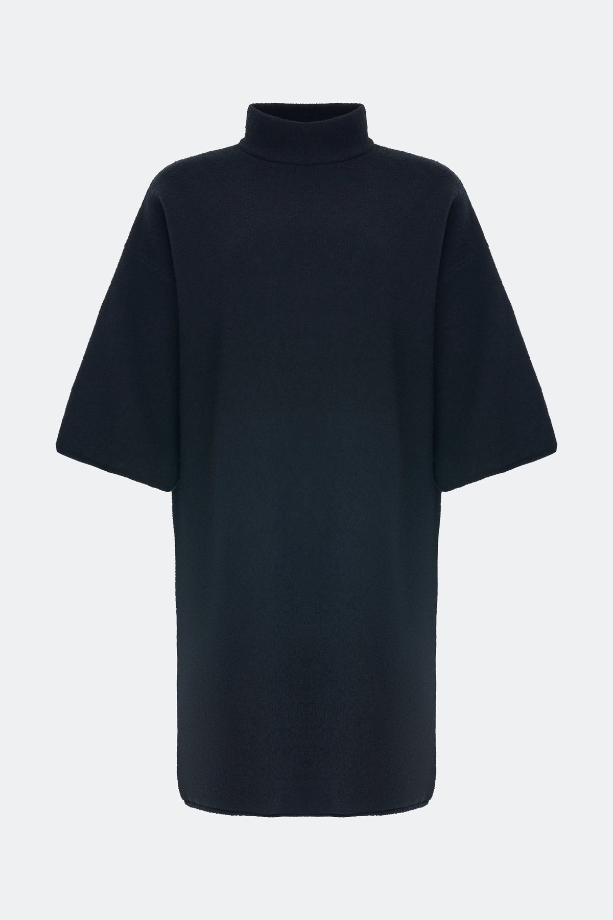 Oversize платье из трикотажа "букле", 50