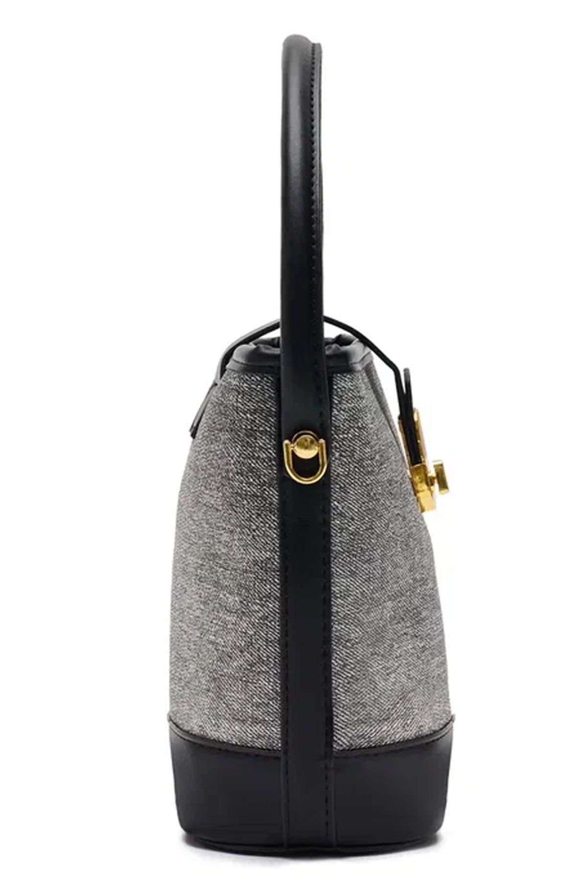 Комбинированная сумка из искусственной кожи, One