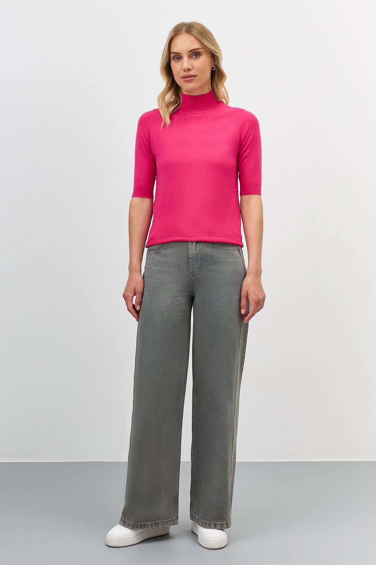 Базовый джемпер из вискозы, 44