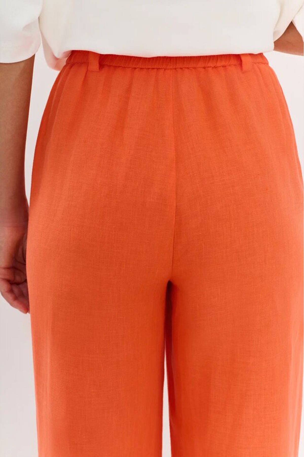 Яркие брюки со шлёвками, 42р