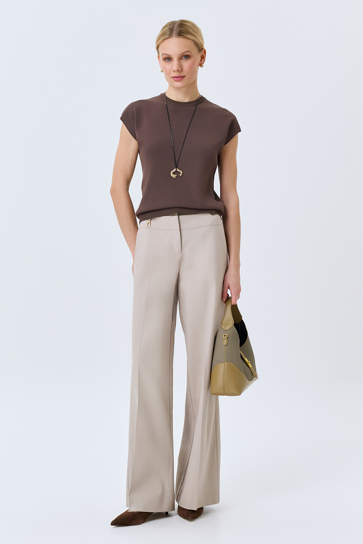 Вязаный топ из вискозы, 52