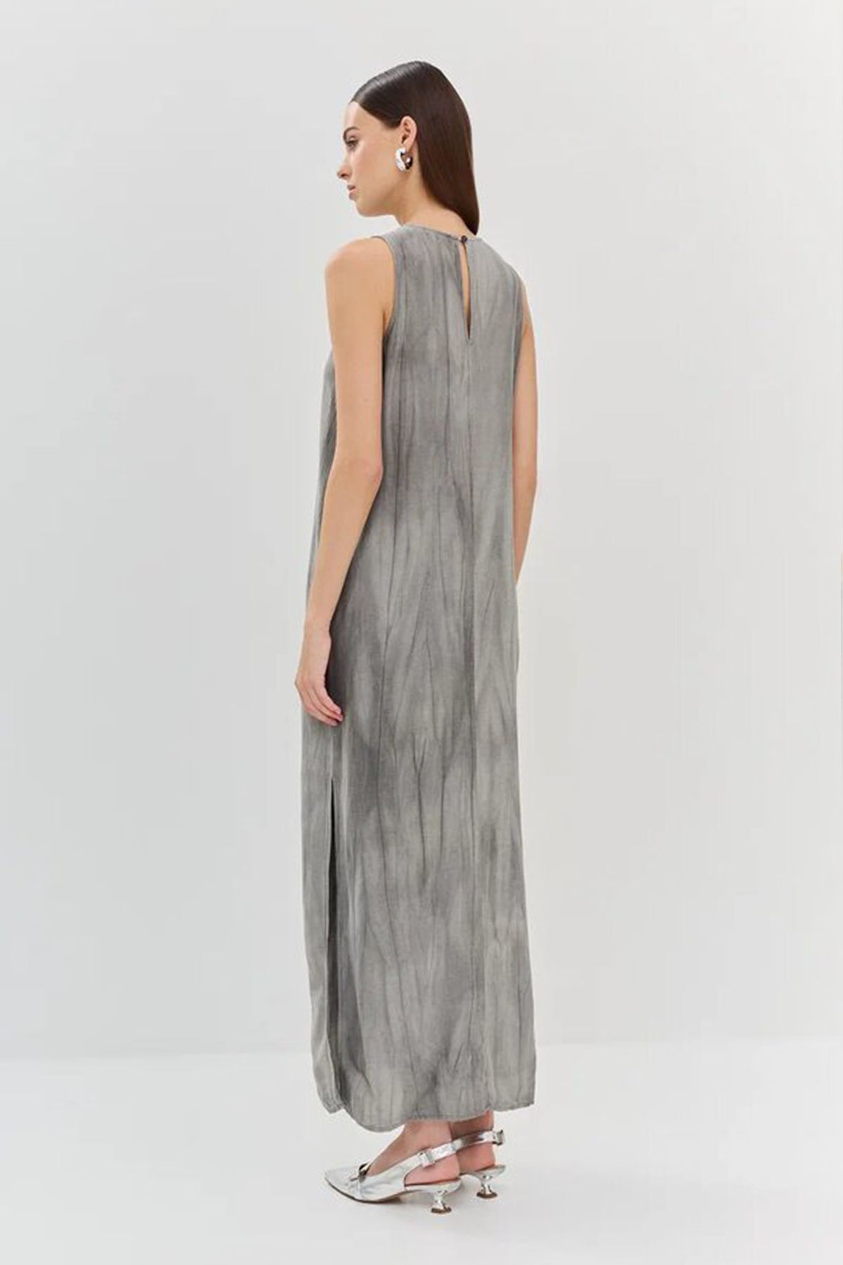 Элегантное платье с потёртостями, 42р