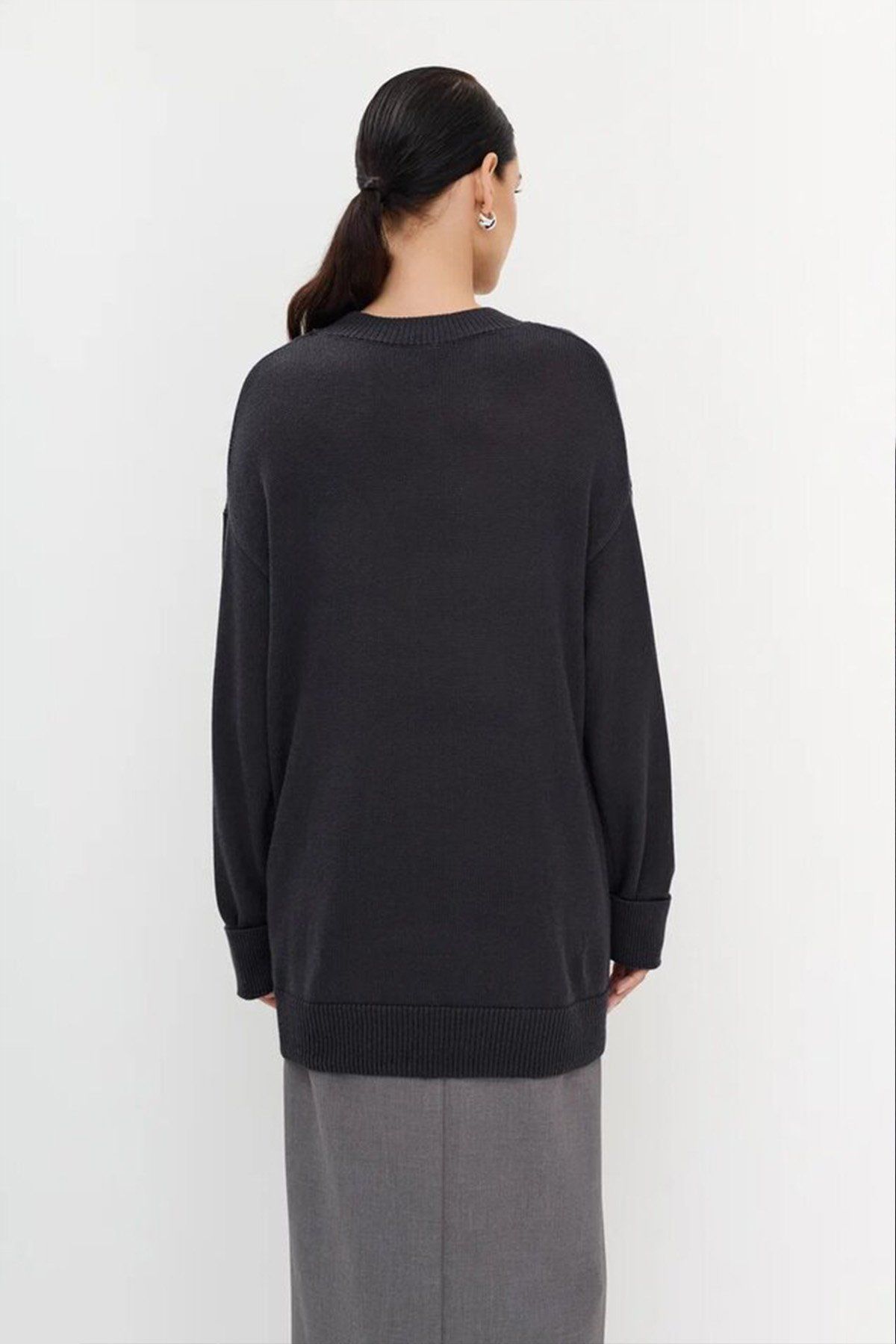 Джемпер в стиле "рваного" трикотажа, 42р