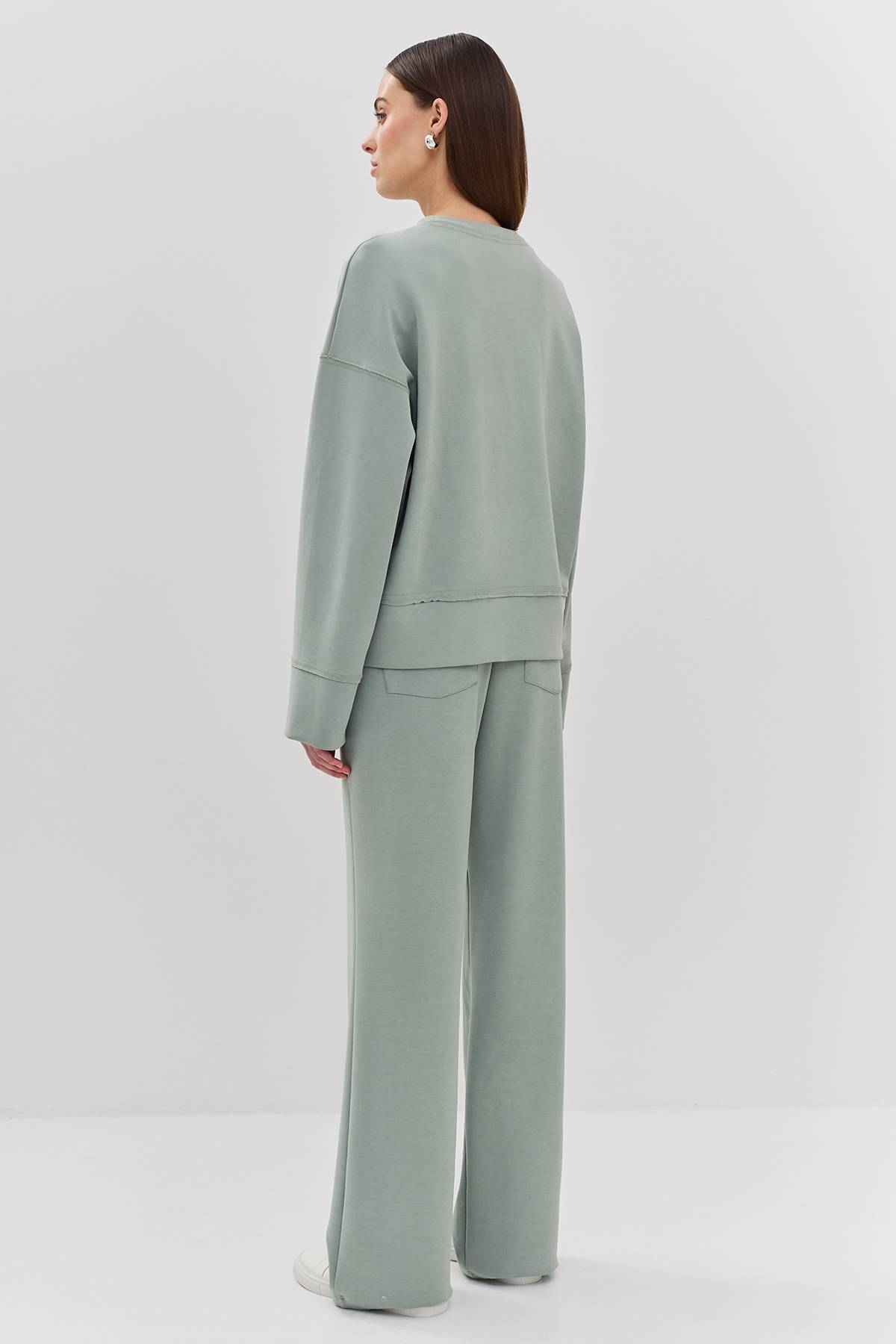 Трикотажный свитшот из модала, 42